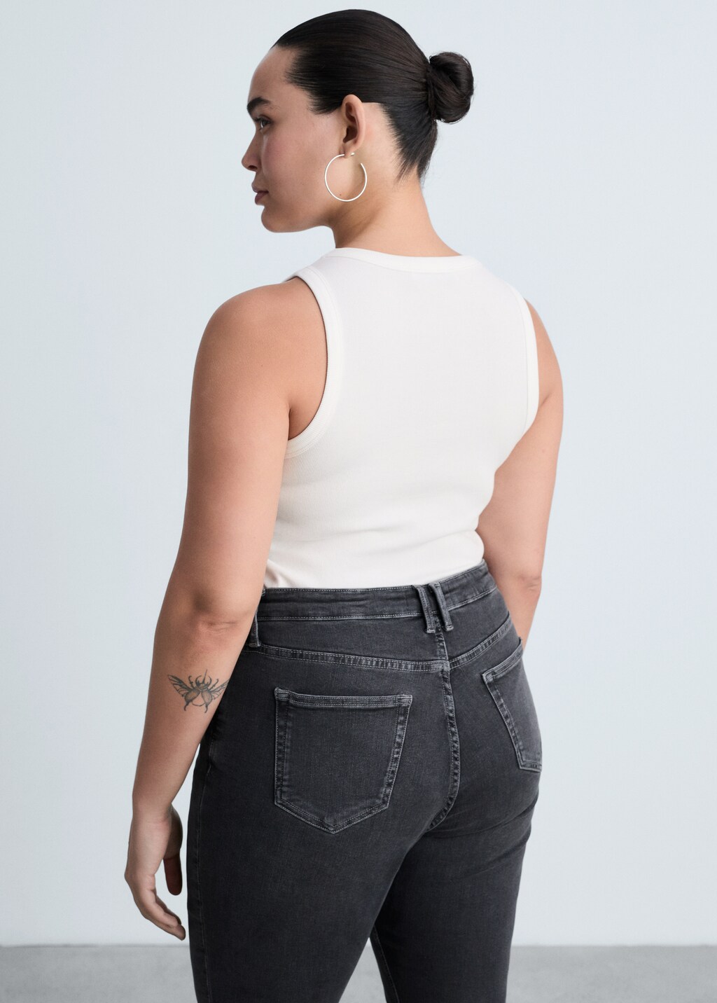 Mid-rise skinny jeans - Dark Blue