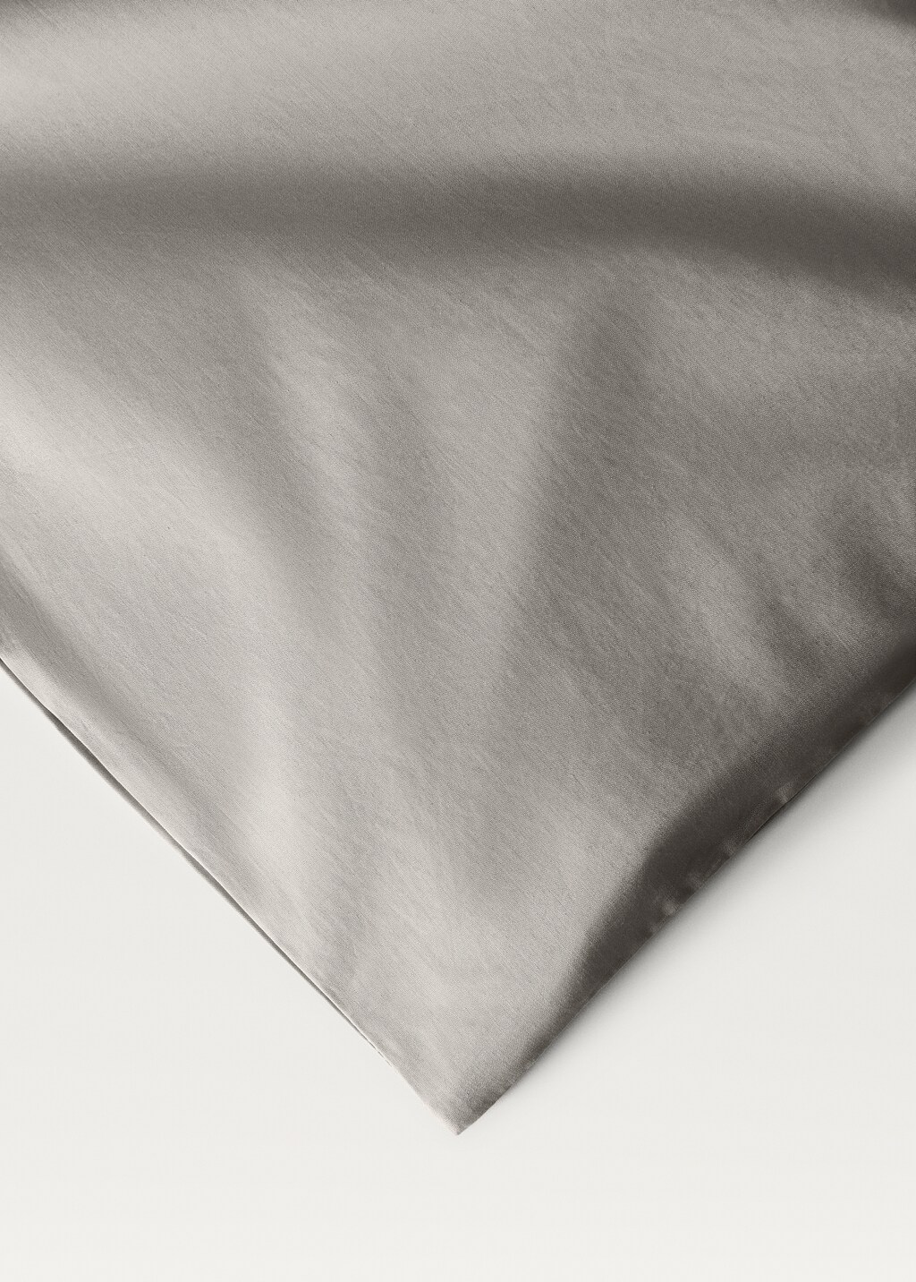 Cotton percale duvet cover, 150/160cm - Peach