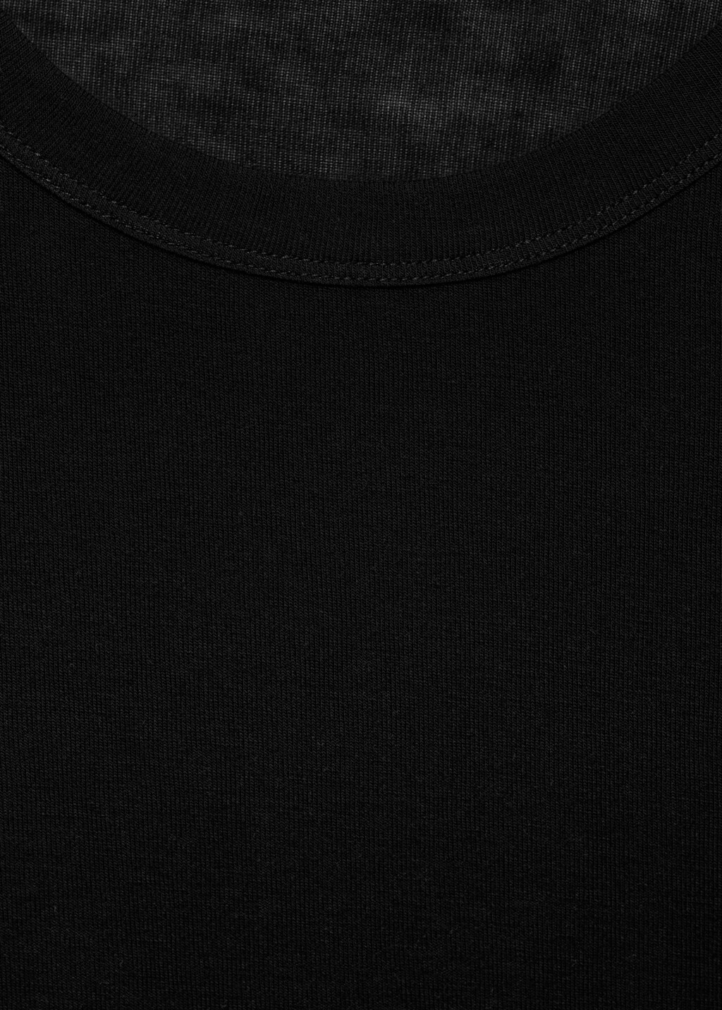 Long-sleeved wool-blend t-shirt - Light/Pastel Brown