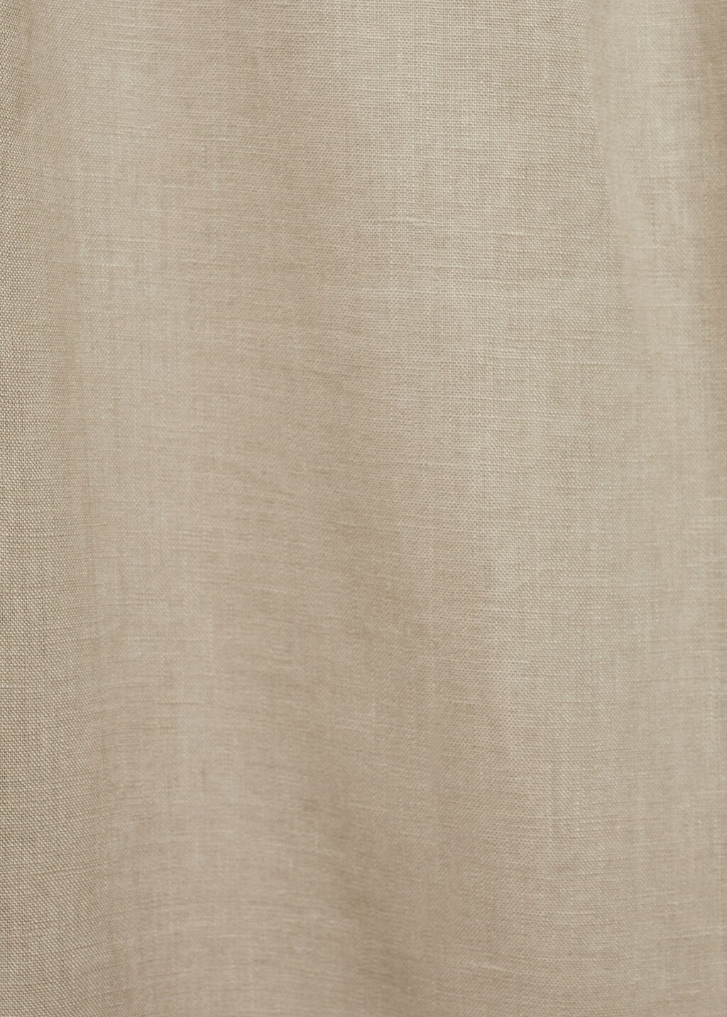 Linen-blend trousers - Sand