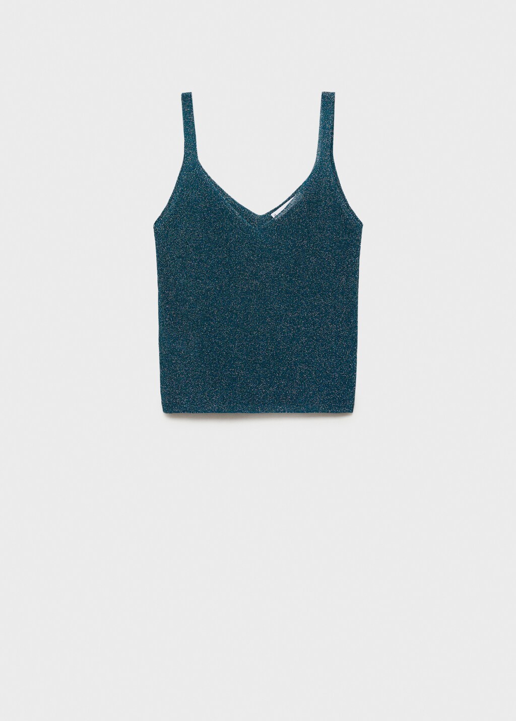 Lurex knitted top - Gold