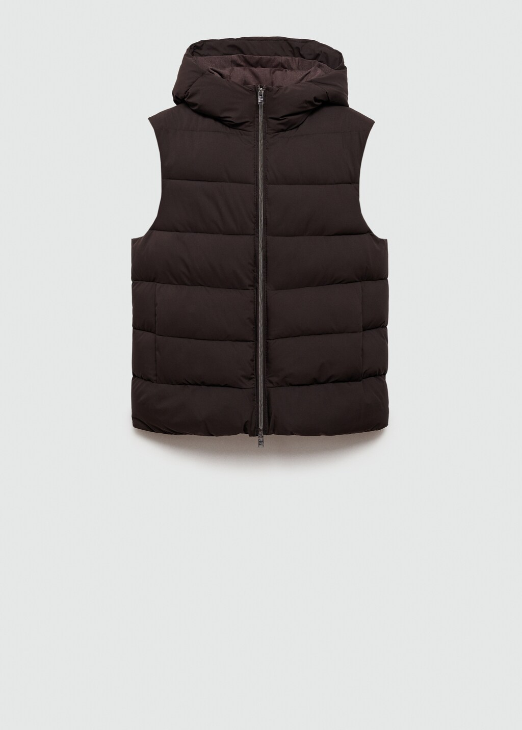 Water-repellent quilted gilet - Dark Navy