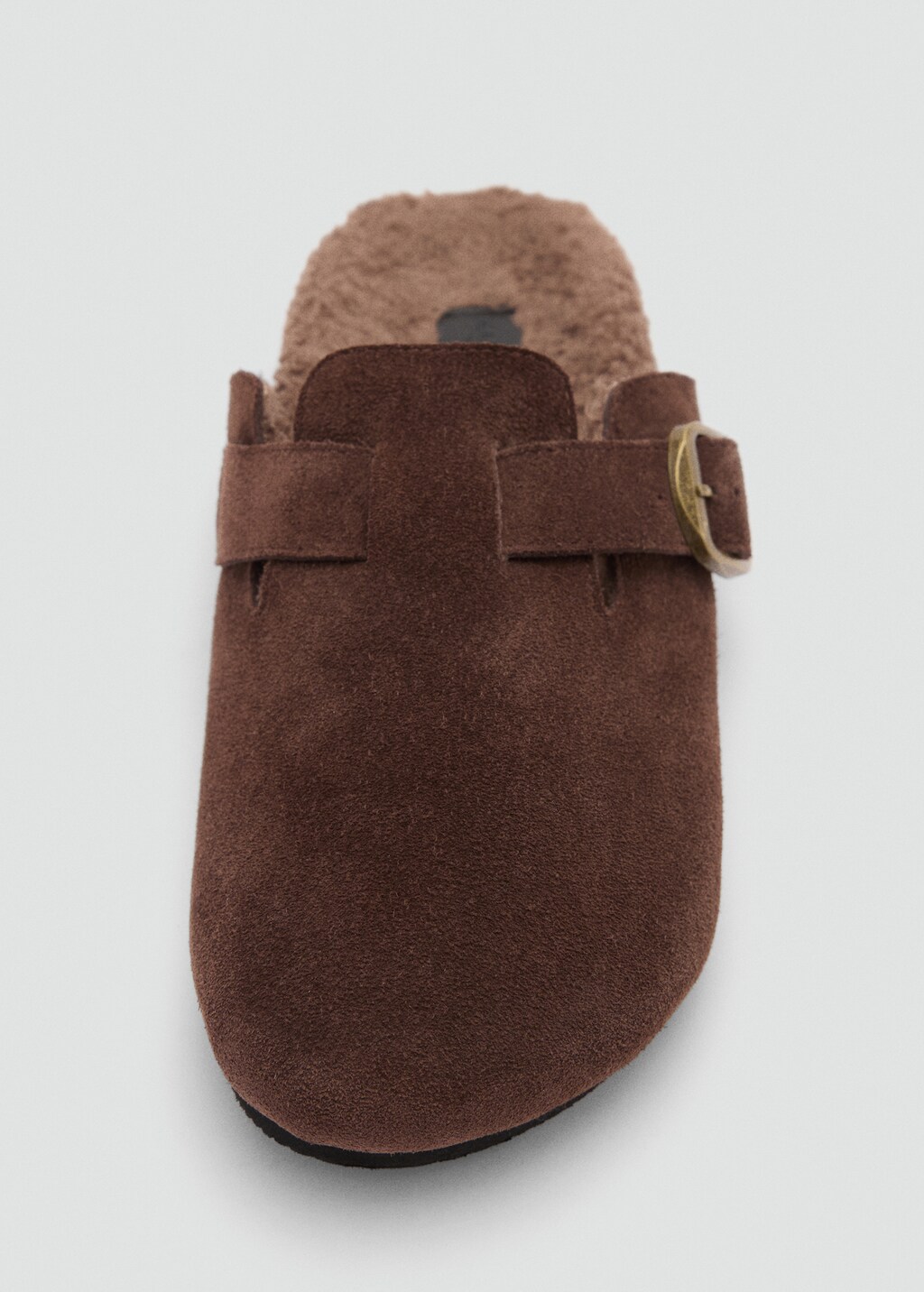 Buckle house slipper - Brown