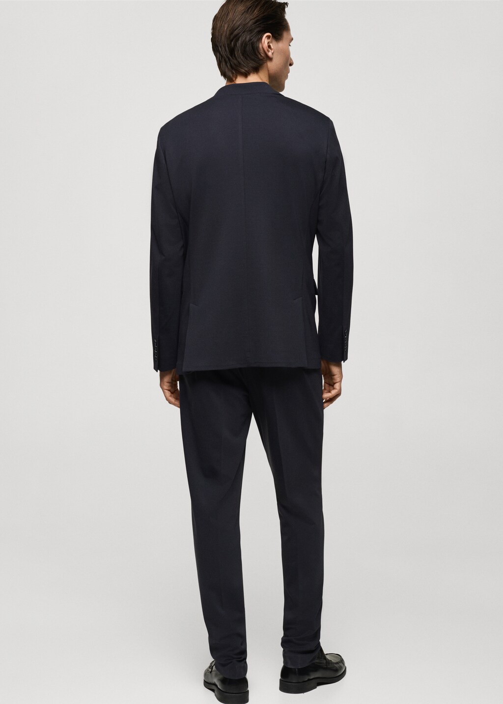 Zurich slim-fit suit jacket - Dark Navy