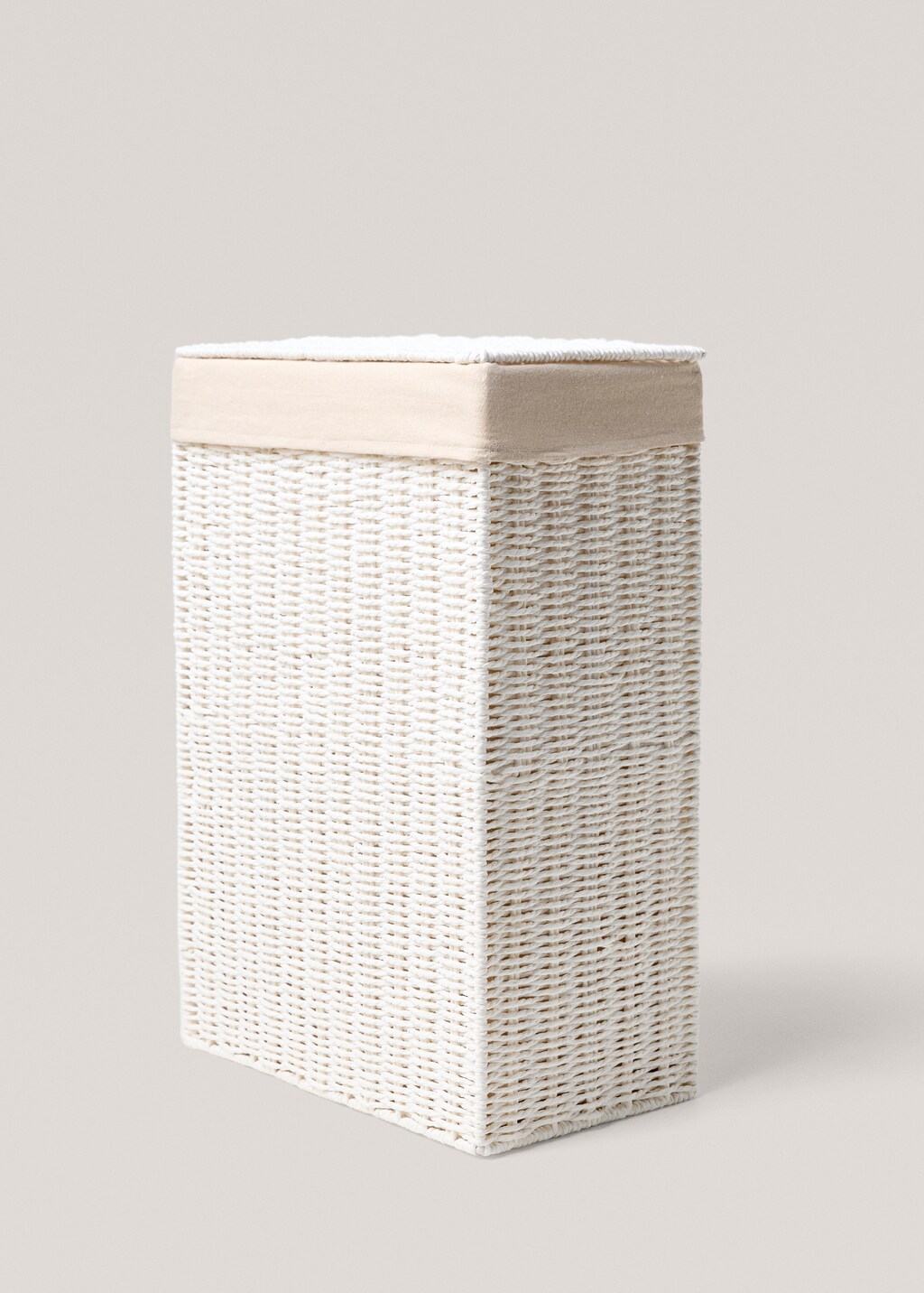 Large paper laundry basket - Grey