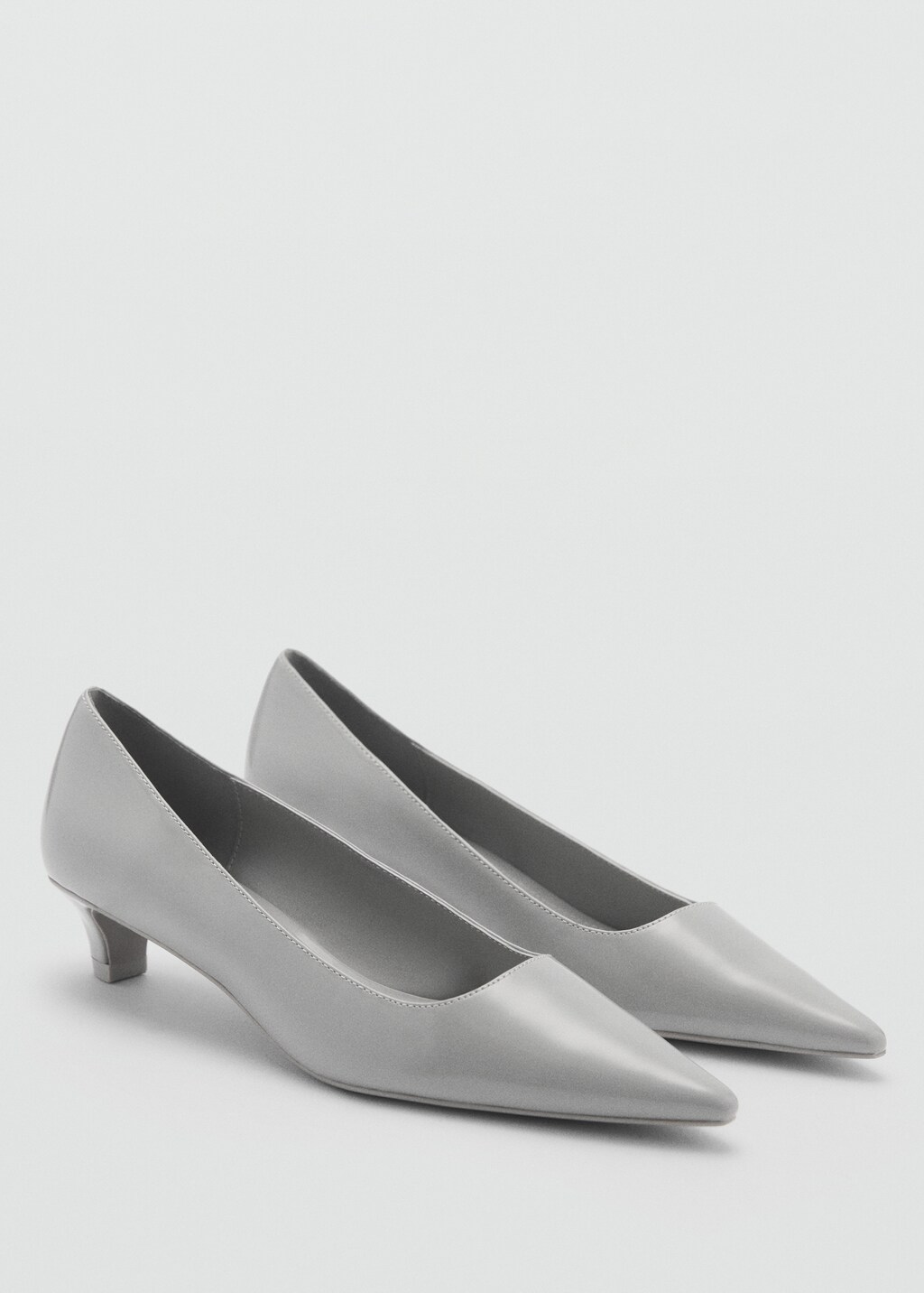 Kitten heel shoes - Grey