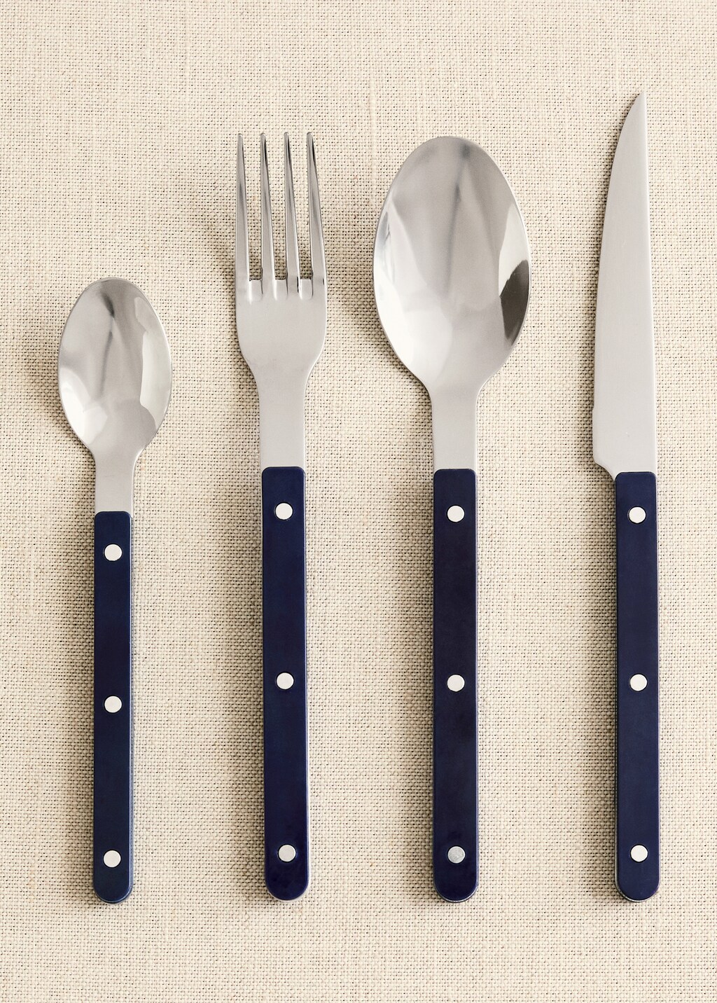 Cutlery set sena - Green