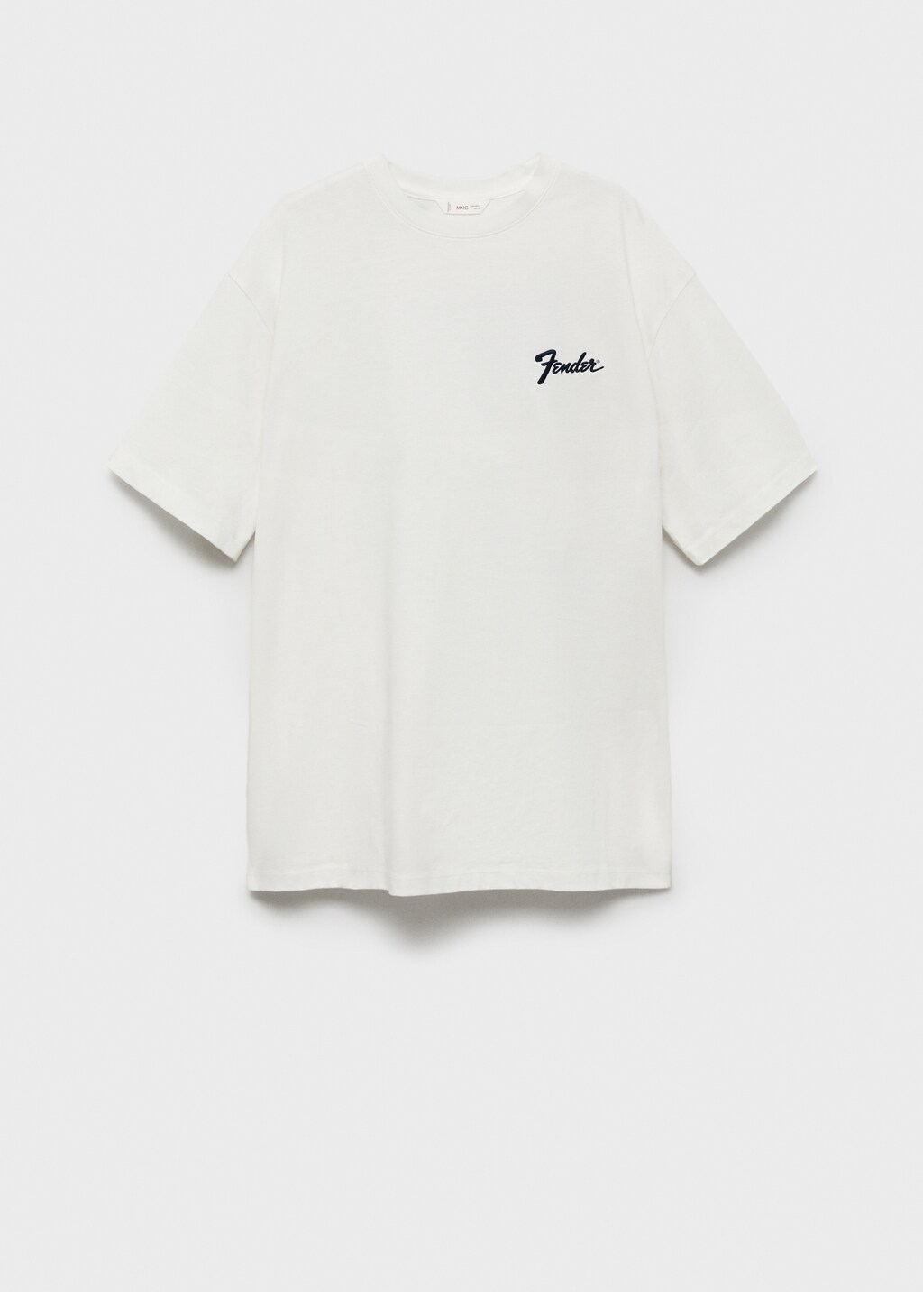 Message cotton T-shirt - Off White