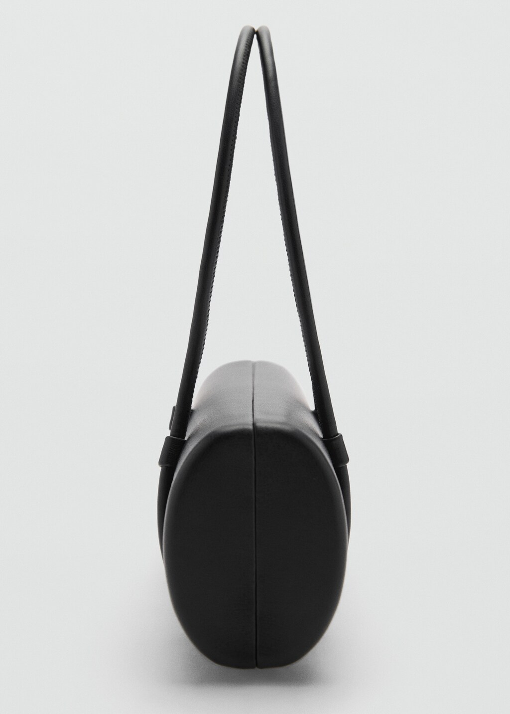 Double-handle clutch bag - Black