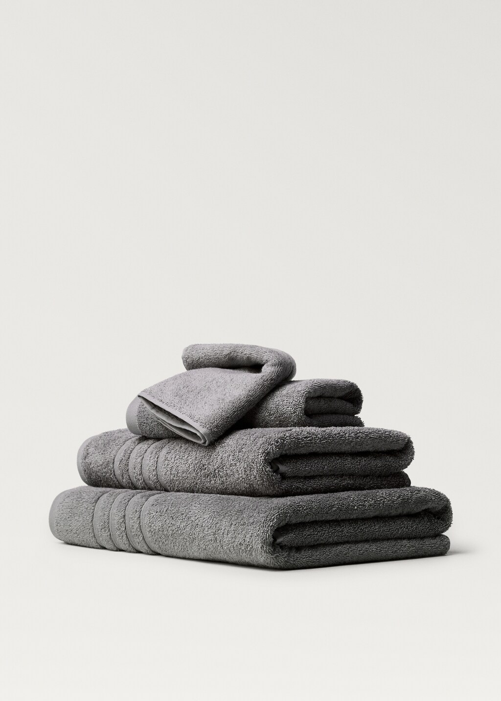 Cotton bath towel - White