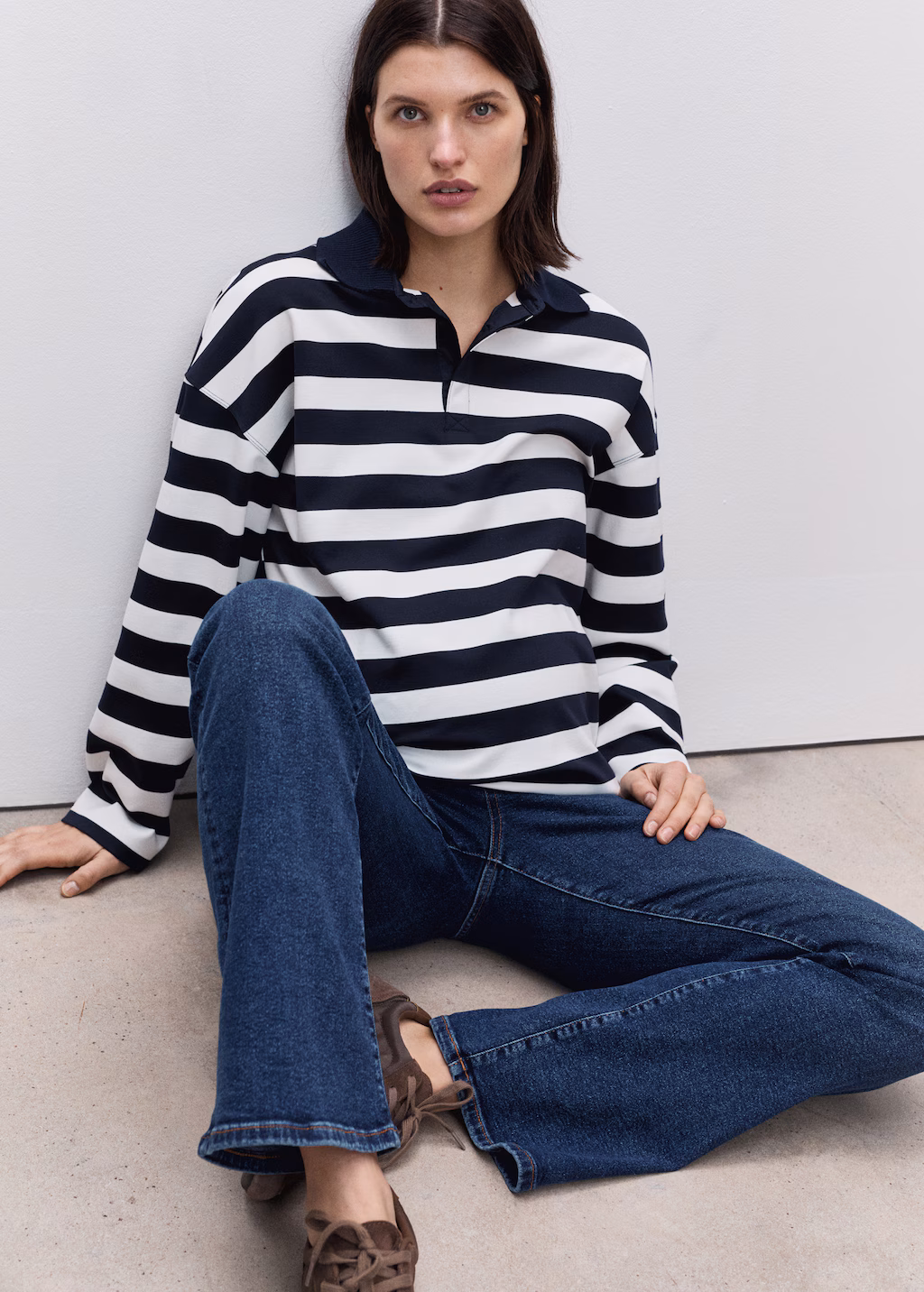 Maternity flared jeans - Black denim