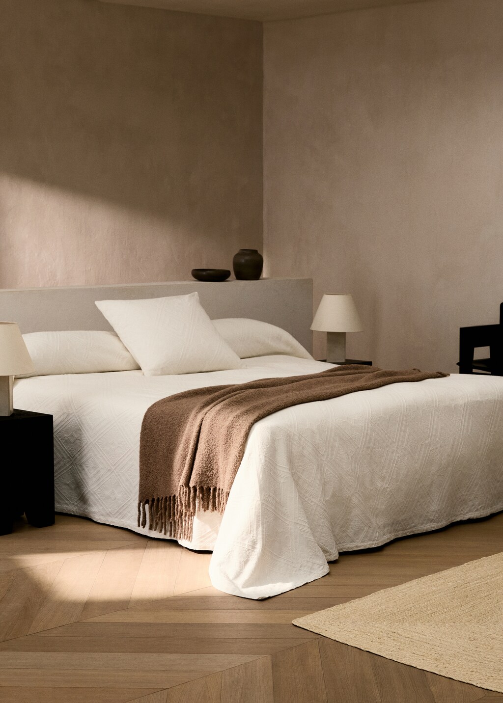 Bedspread priscila - Sand