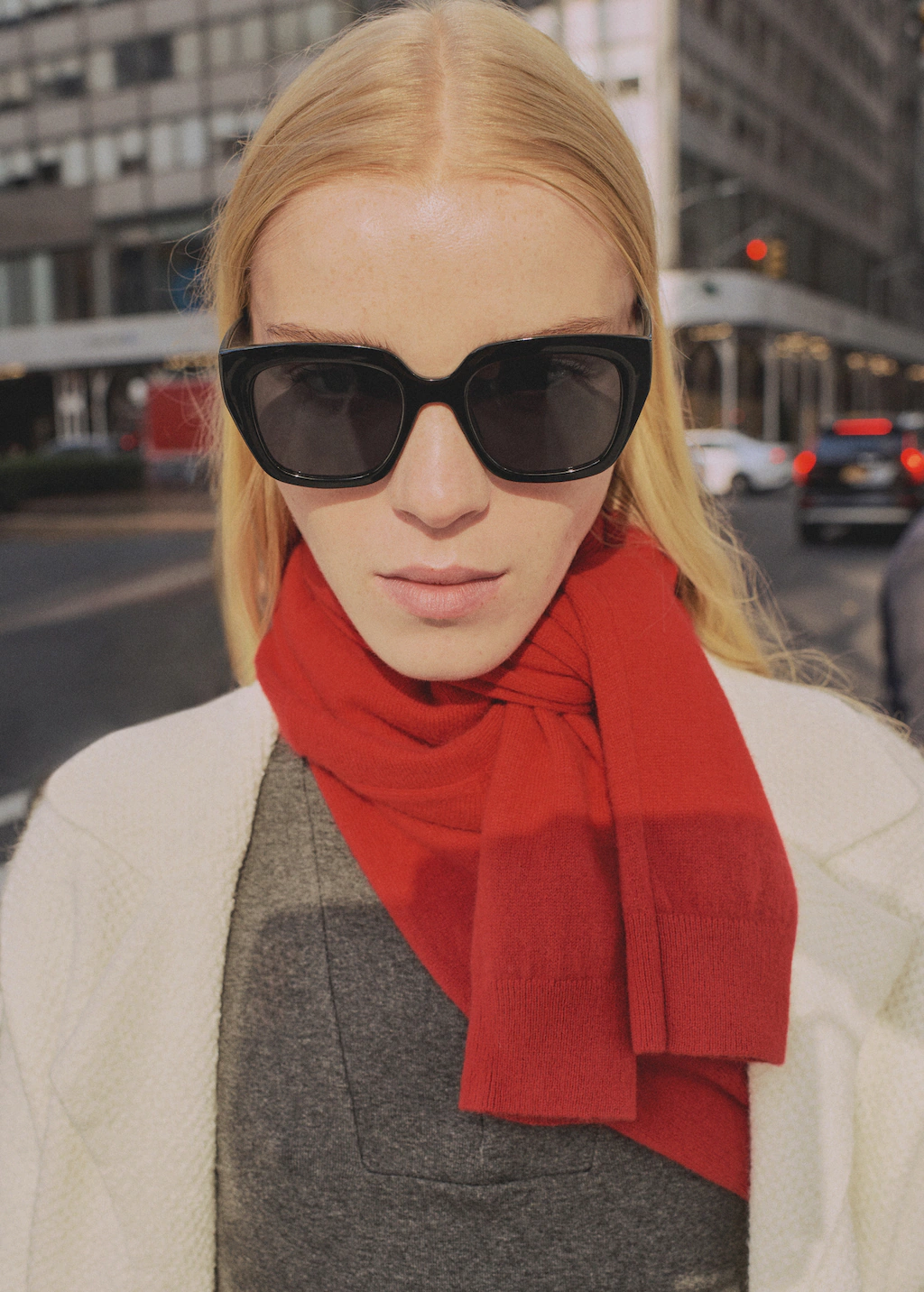 Resin frame sunglasses - Chocolate