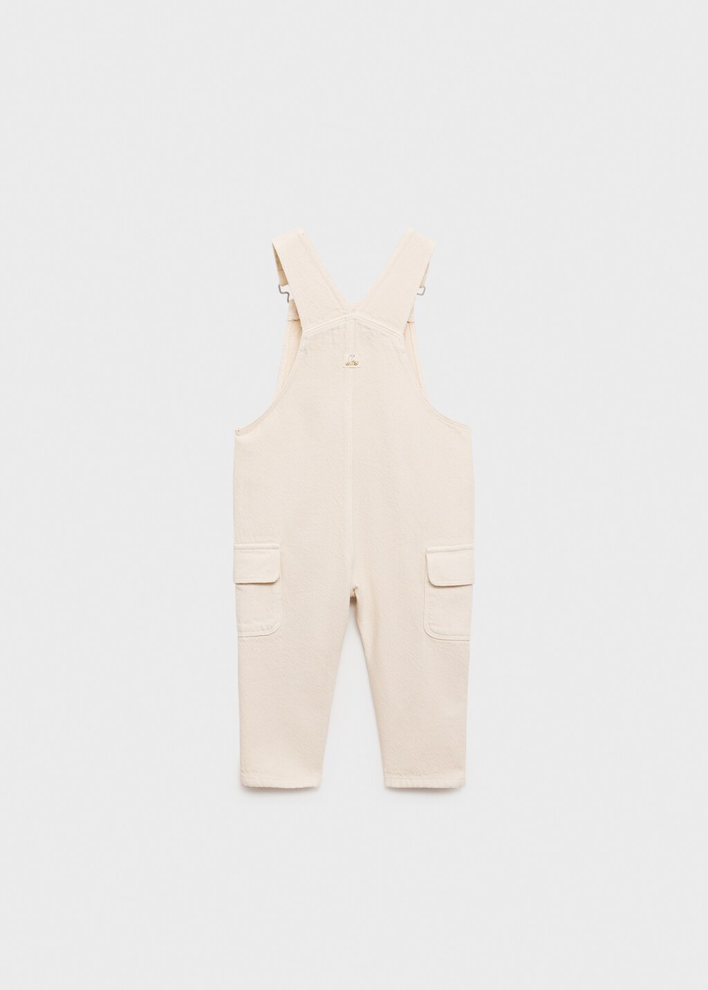 Long denim overalls with pocket - Blue