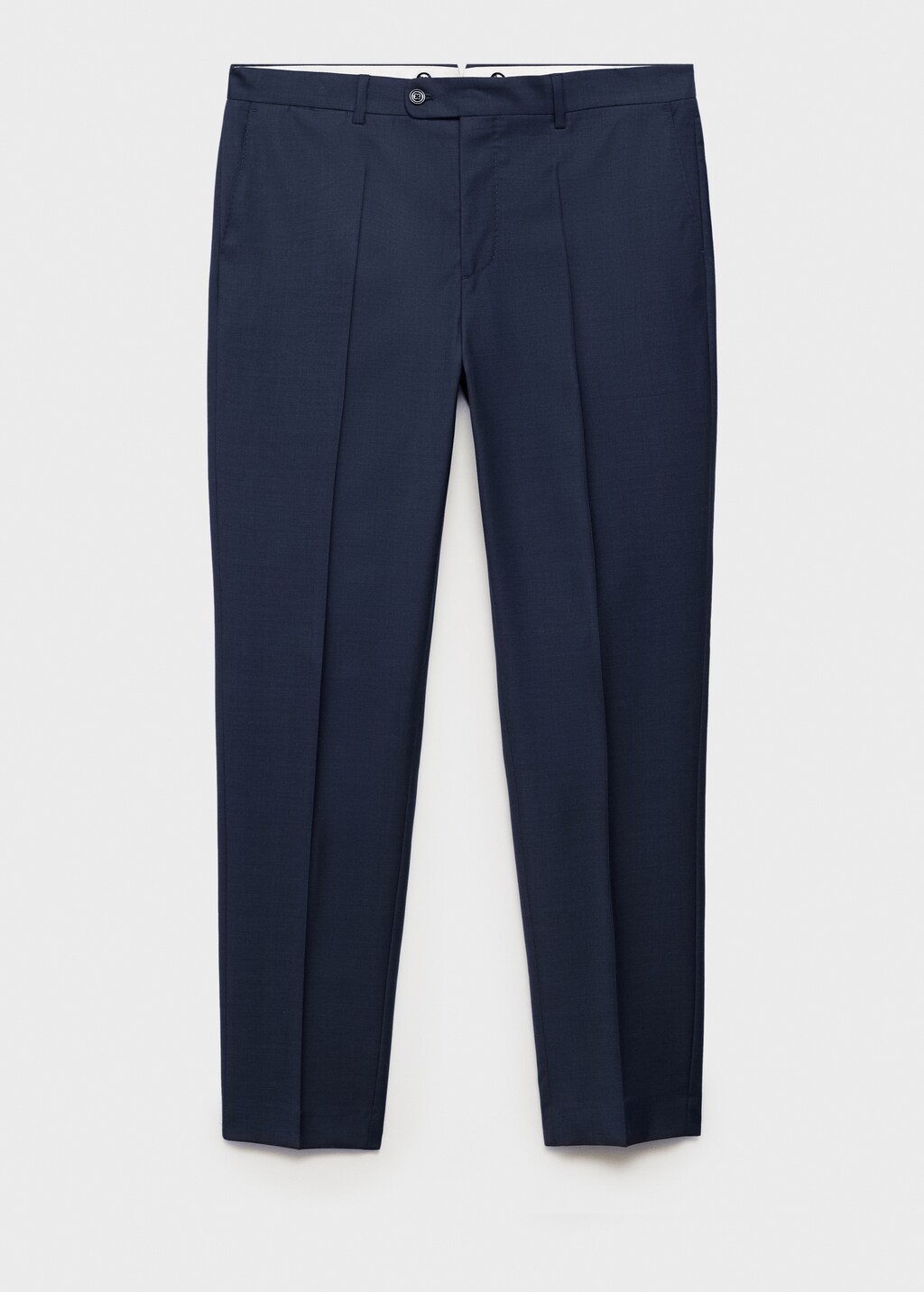 Venice 100% virgin wool suit trousers - Dark Navy