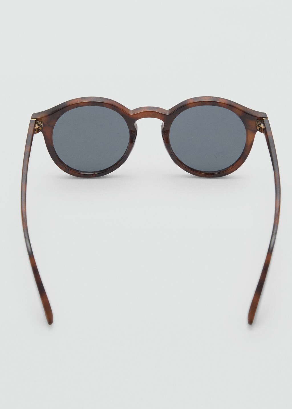 Round-framed sunglasses - Khaki
