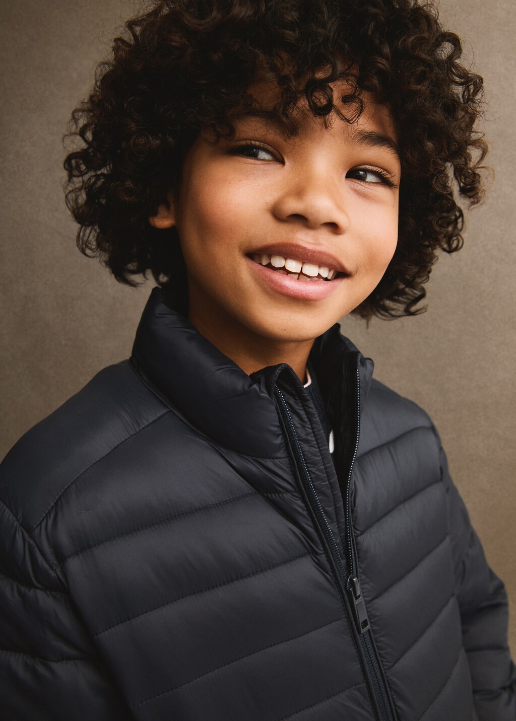 Quilted jacket - Khaki