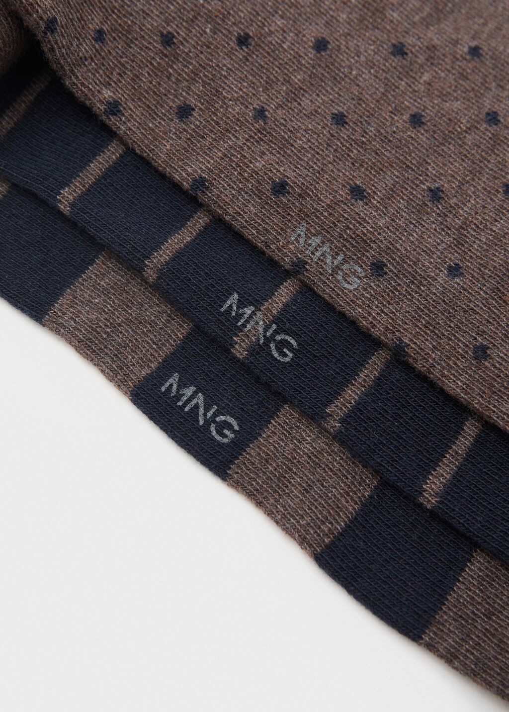 3 pack mixed socks - Grey