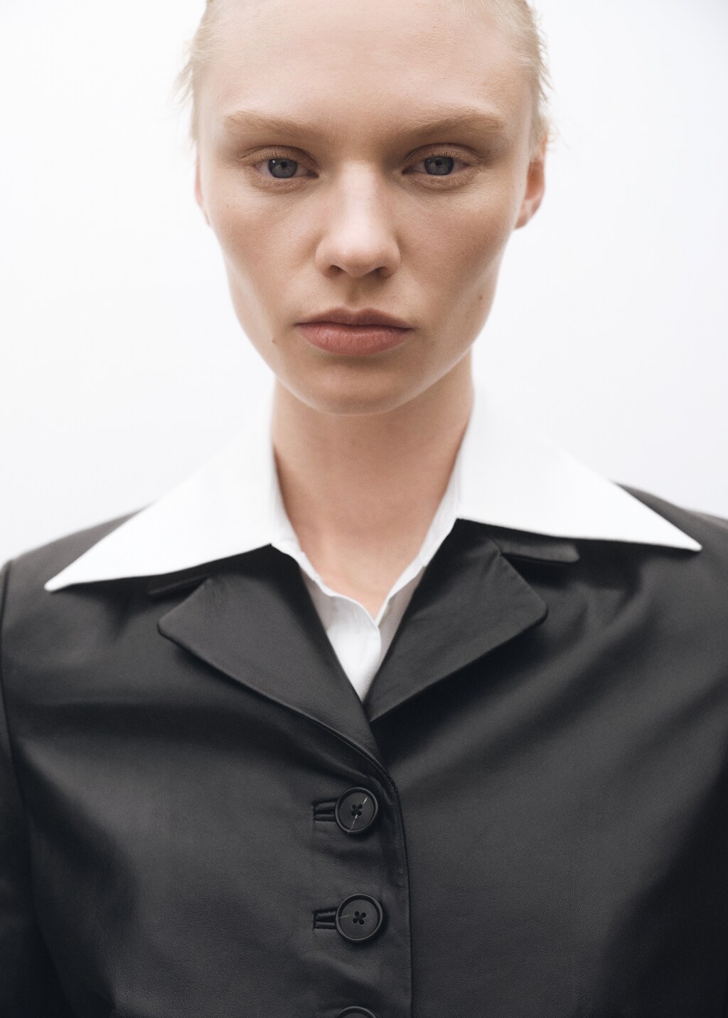 Oversize cotton shirt - Off White