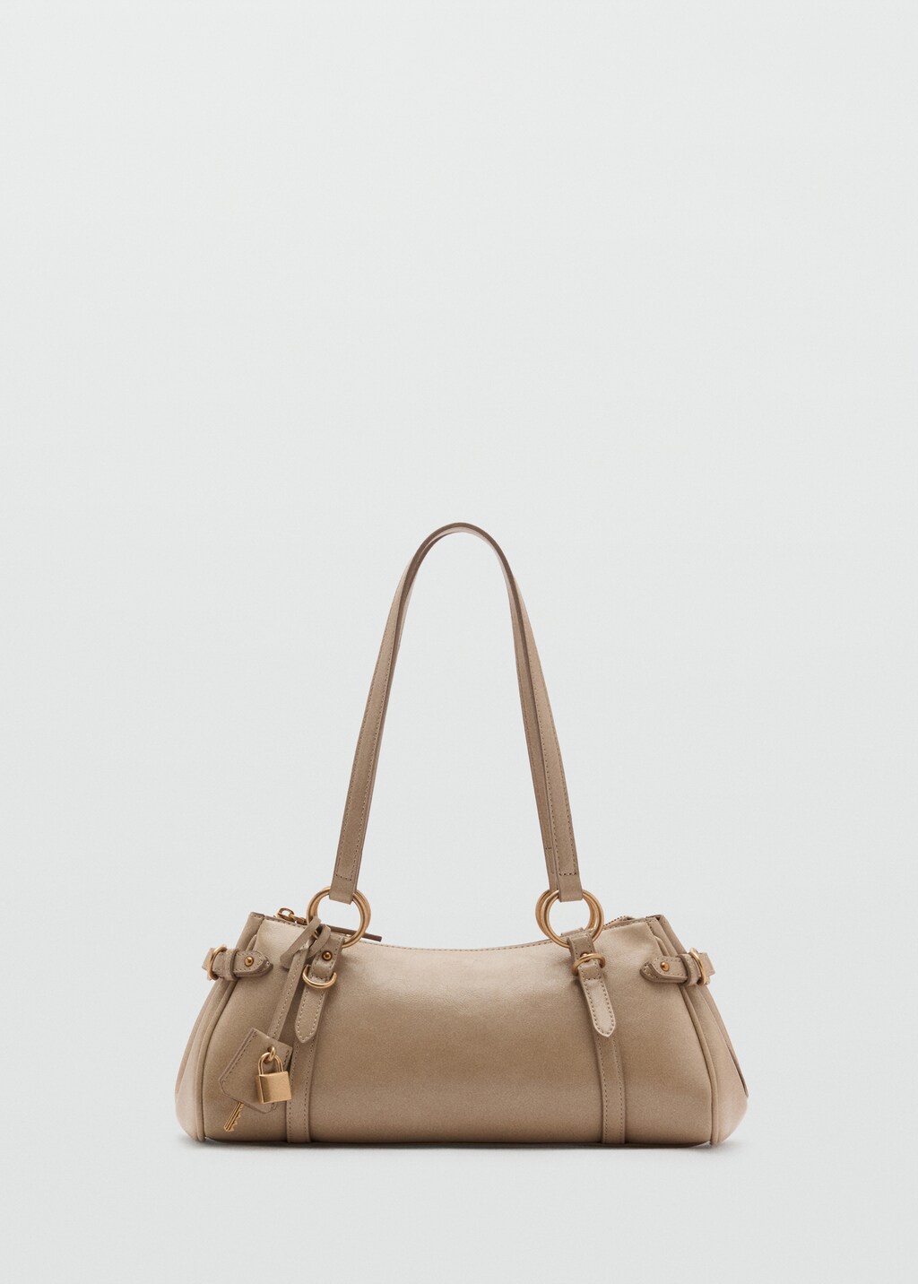 Double-handle bowling bag - Beige