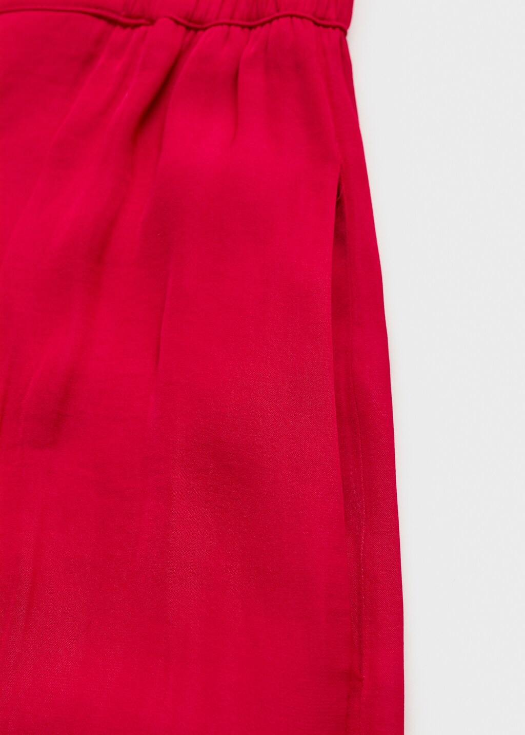 Flowy palazzo trousers - Petrol Blue