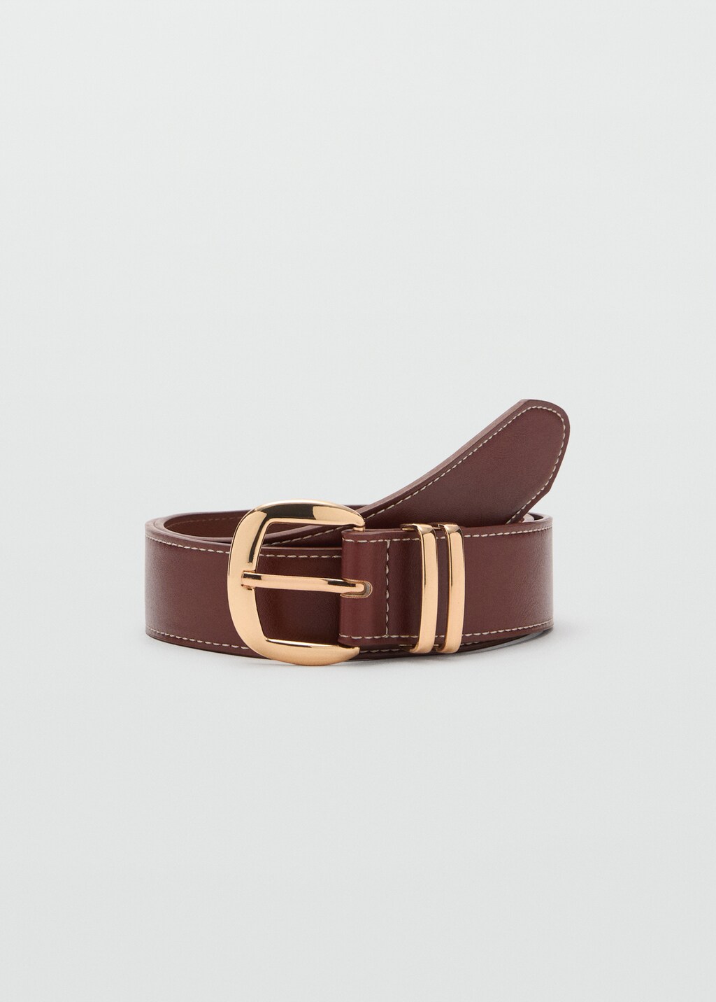 Metal buckle belt - Black