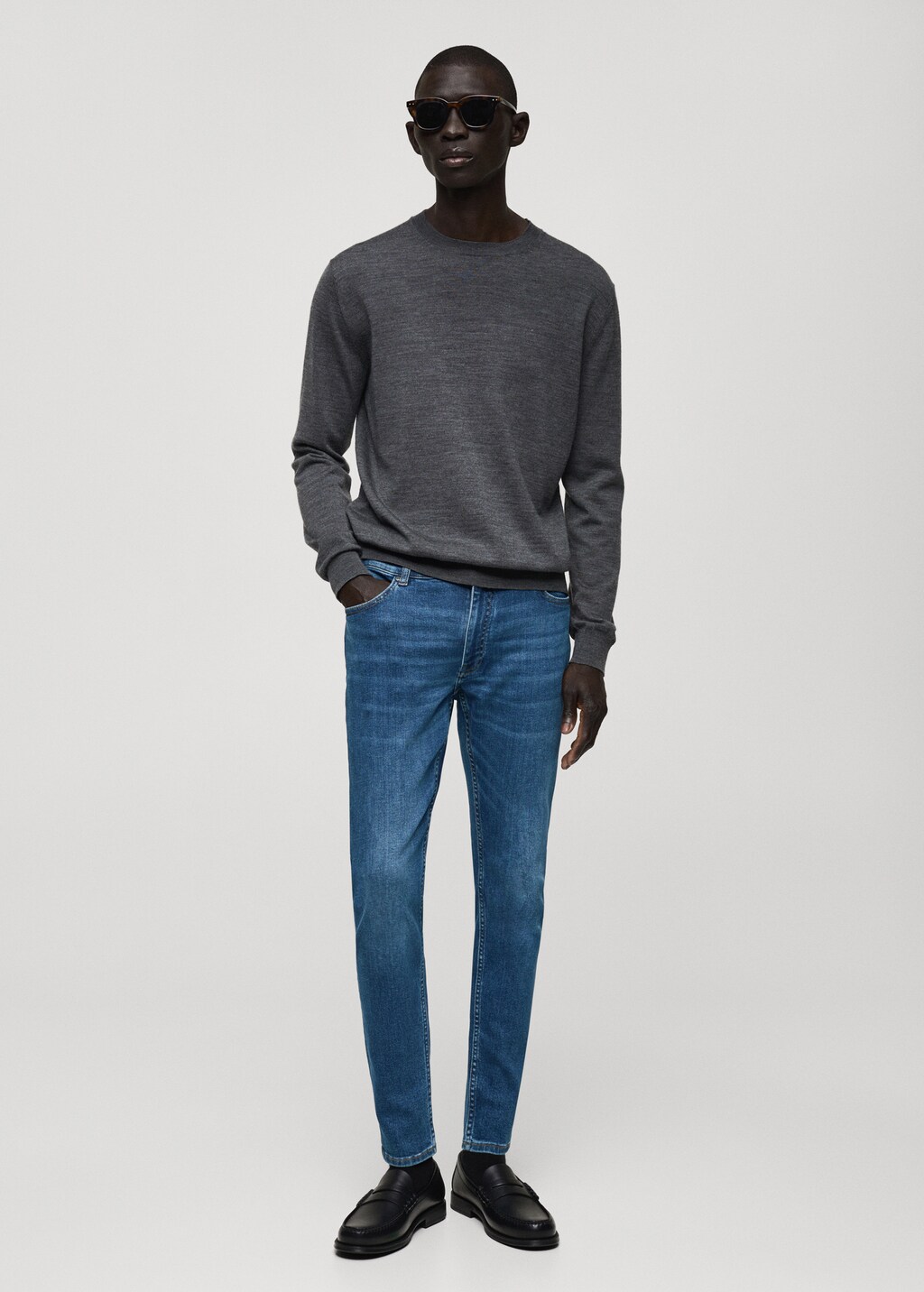 Jude skinny-fit jeans - Open Grey