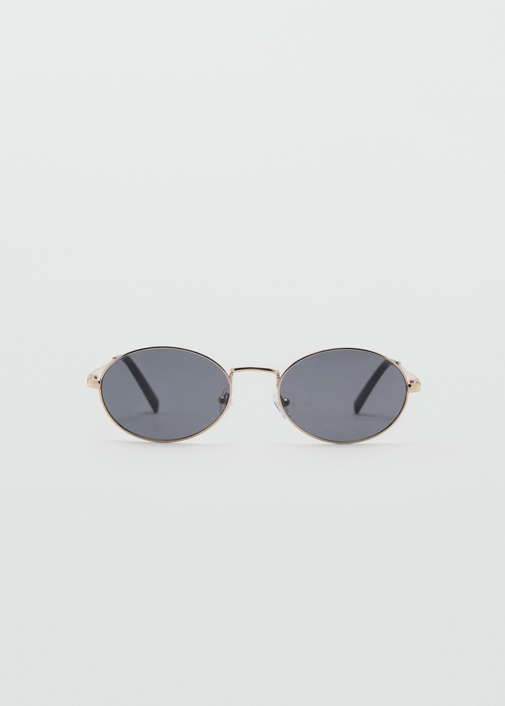 Round metal-rimmed sunglasses - Gold