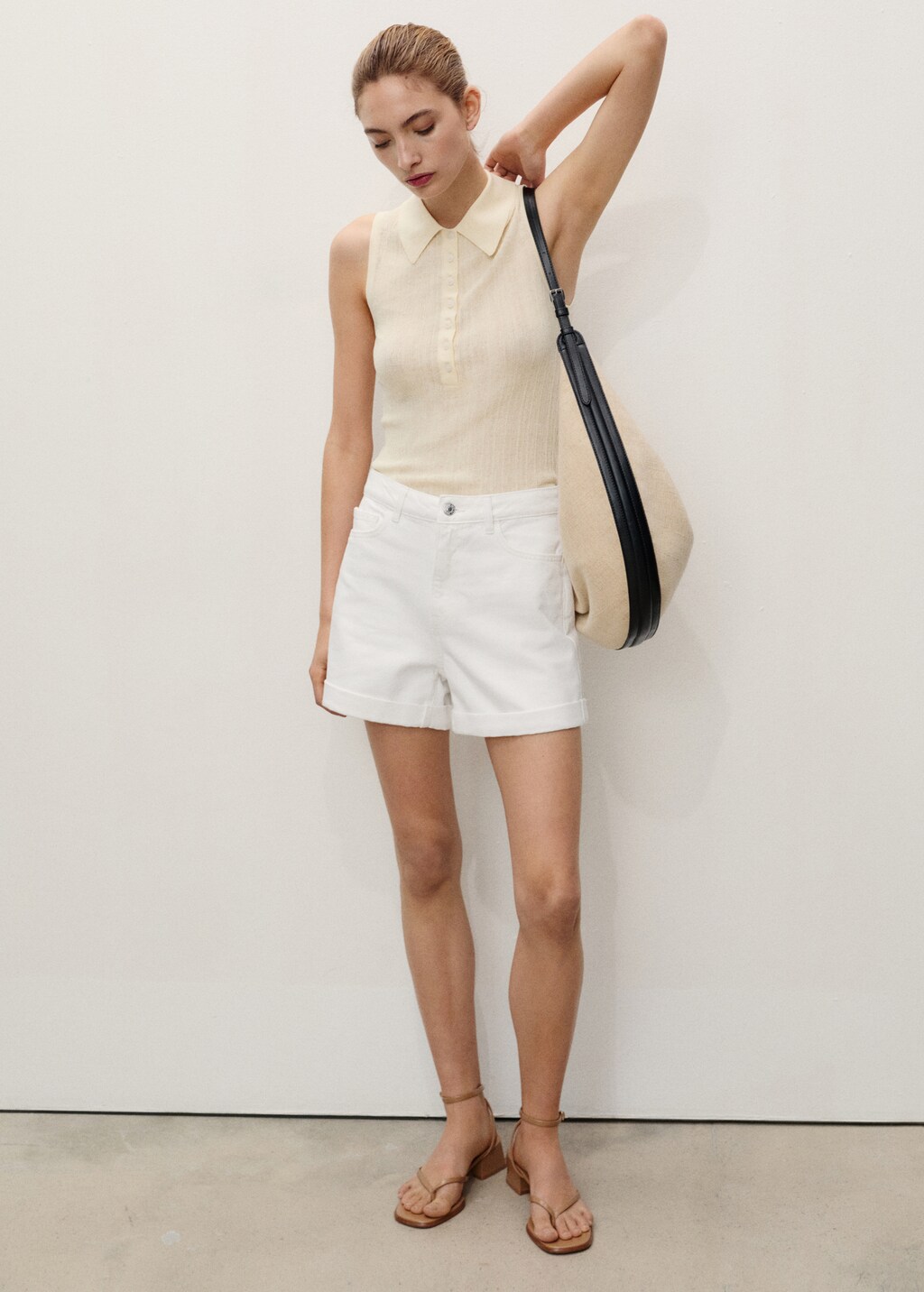 Shorts mom80 - White