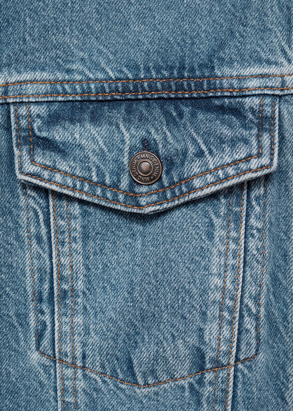 Denim jacket pockets - Light Blue