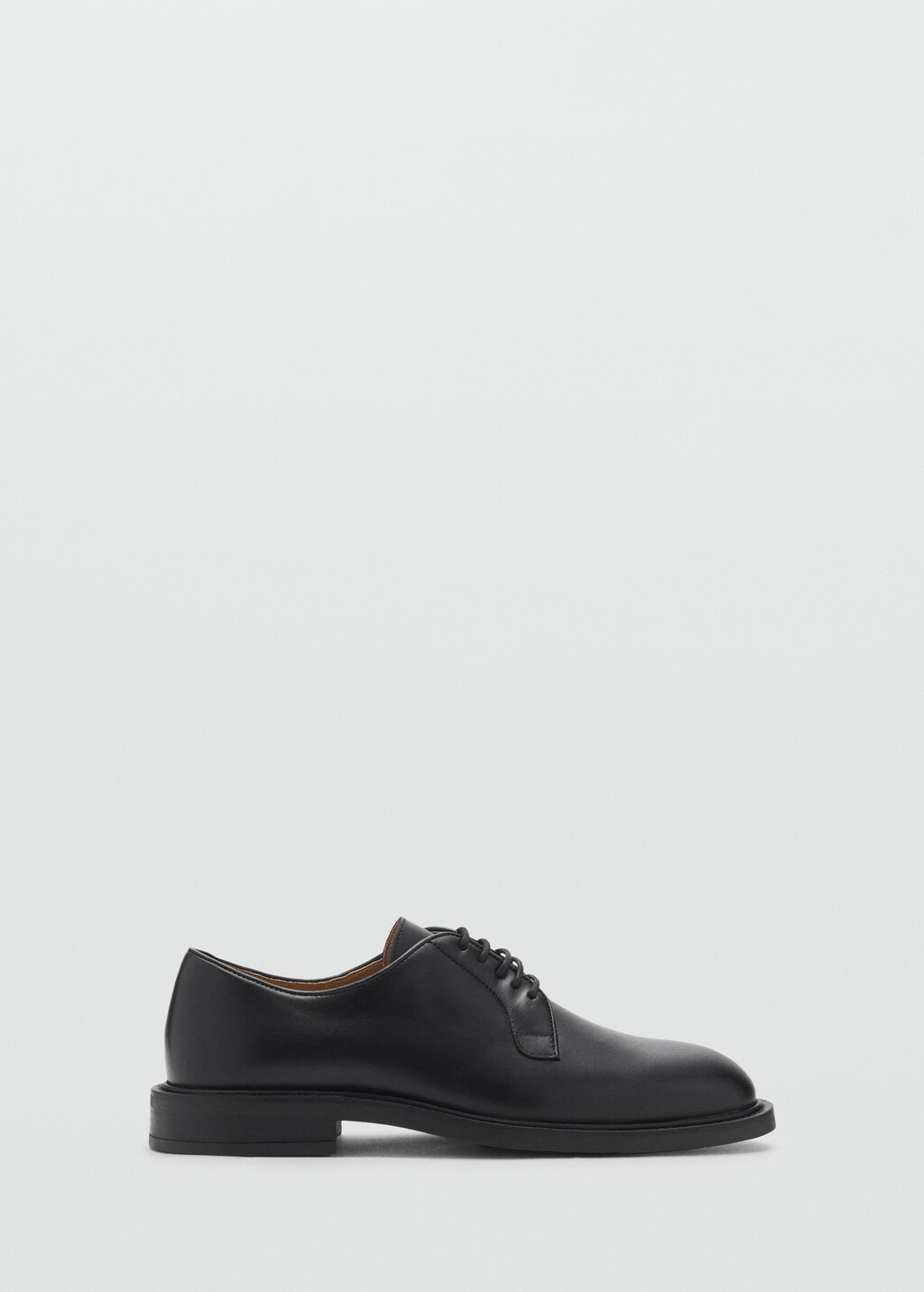 Leather suit shoes - Black