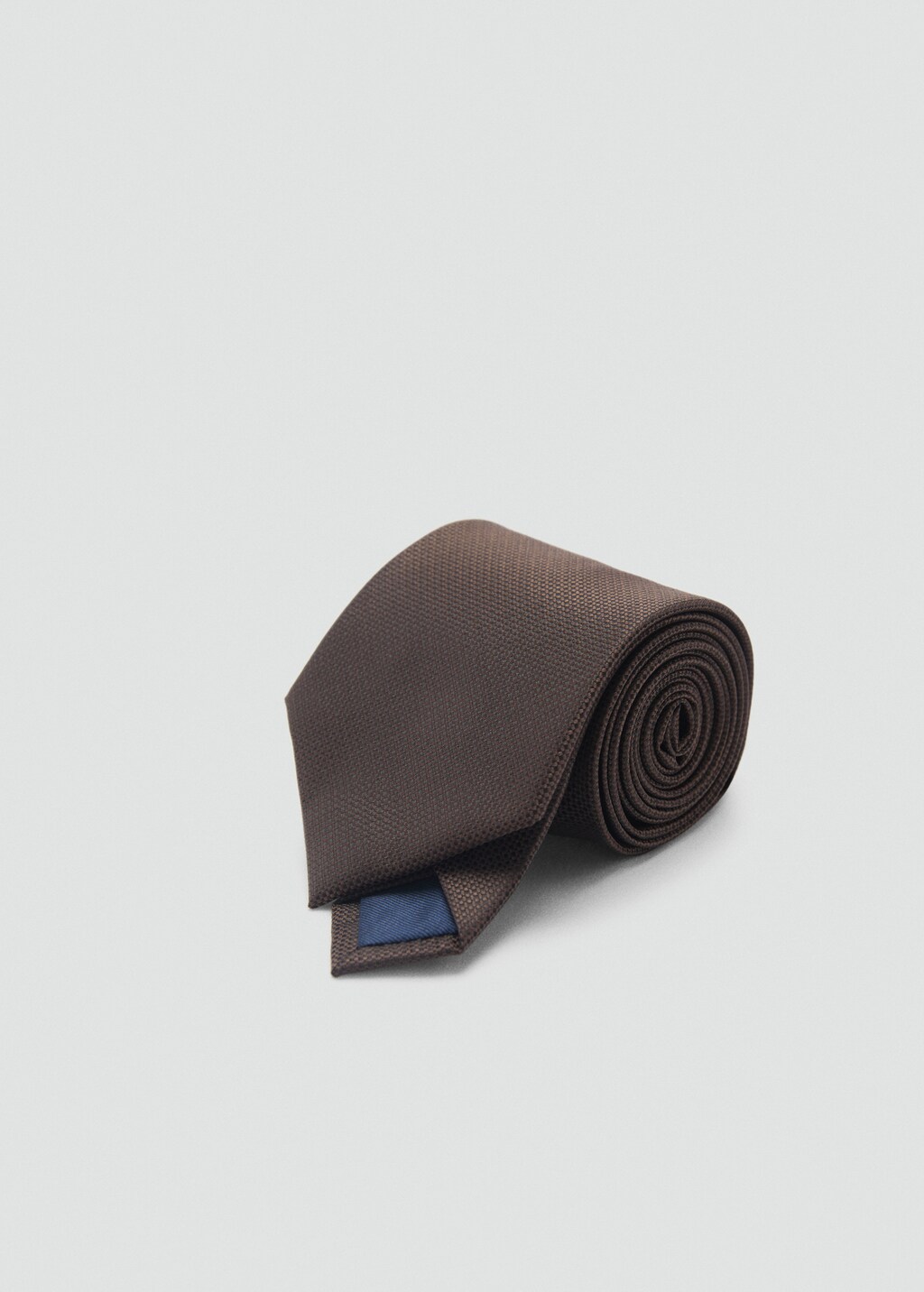 Smooth micro-structured tie - Burgundy