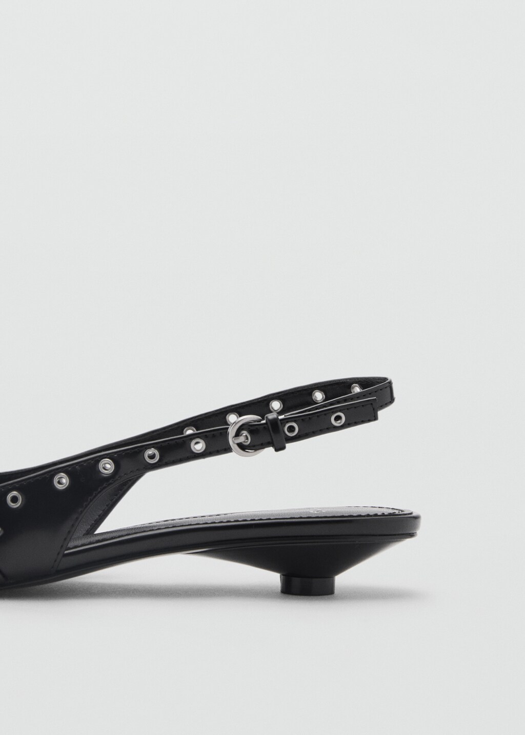 Die-cut kitten shoes - Ice Grey