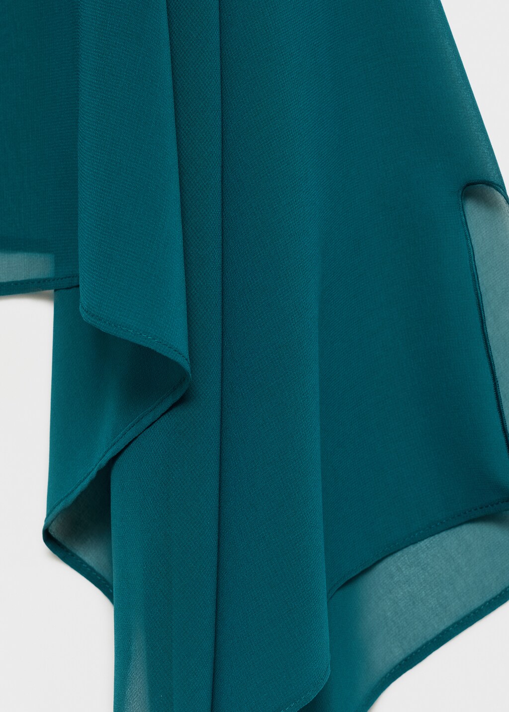 Chiffon layer top - Sky Blue