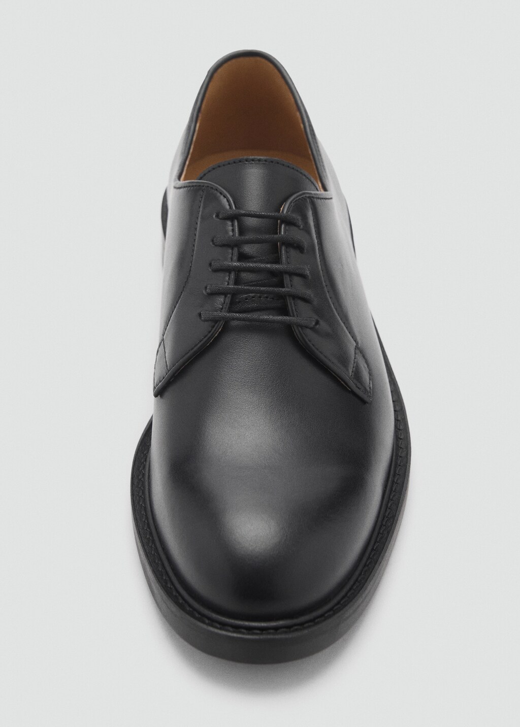 Leather suit shoes - Black