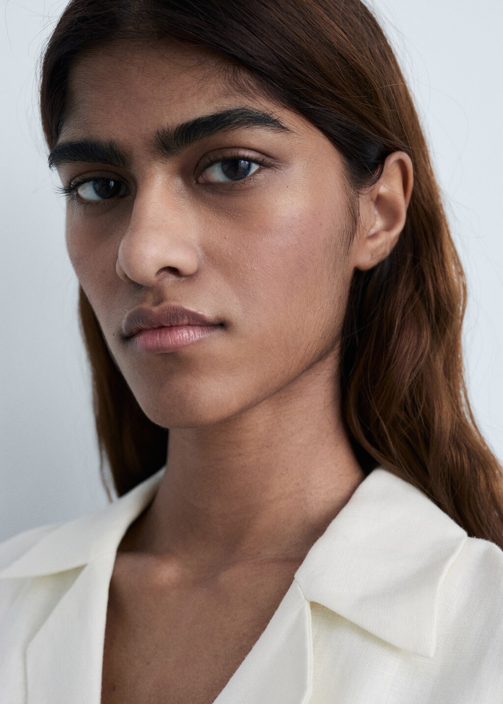 Belt linen dress - Green