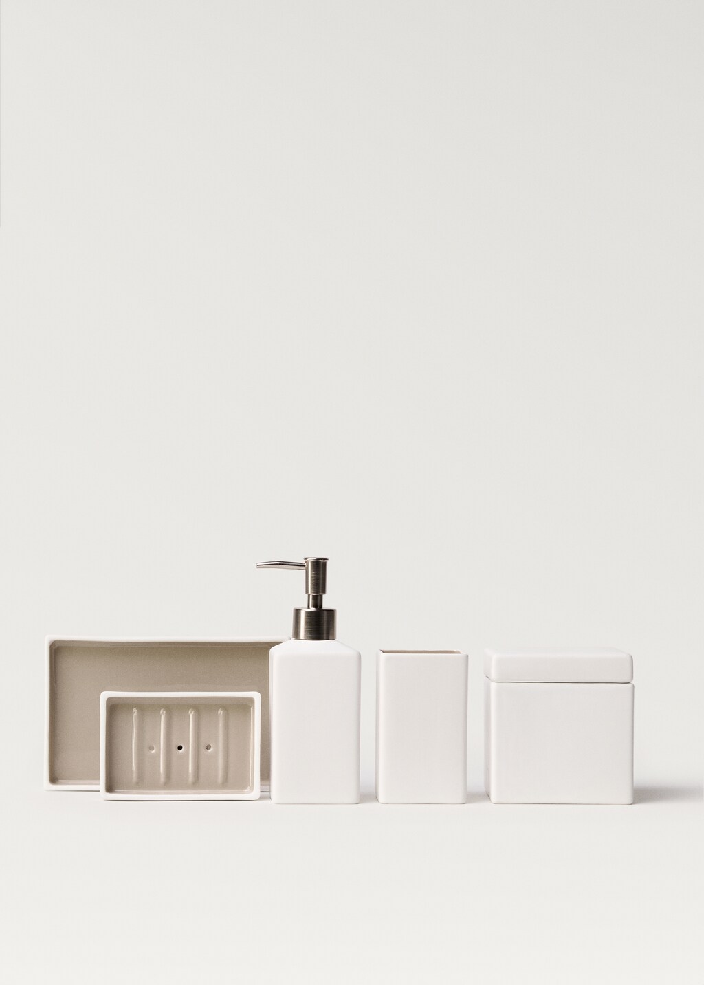 Soap holder bimat - White