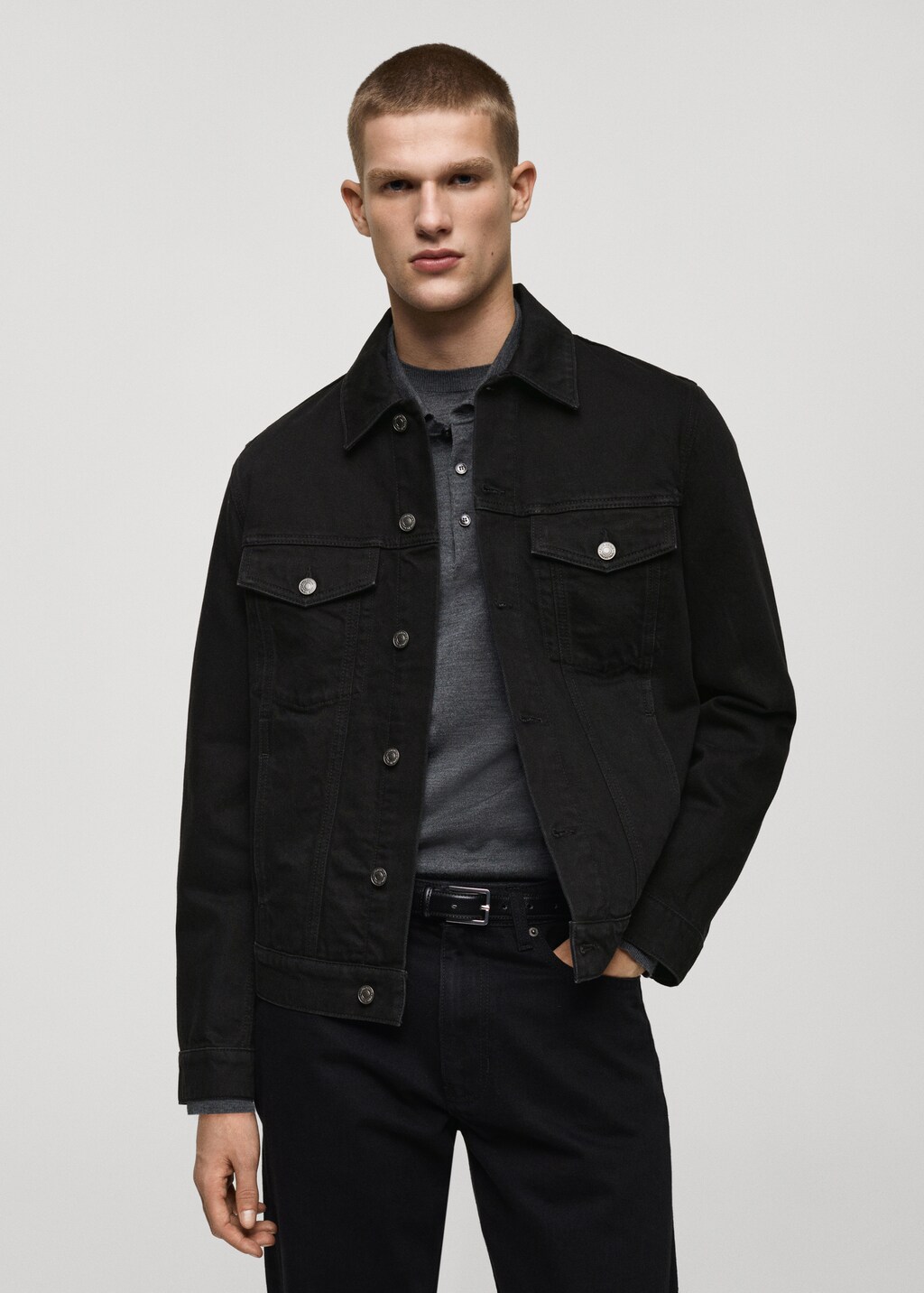 Denim jacket pockets - Light Blue