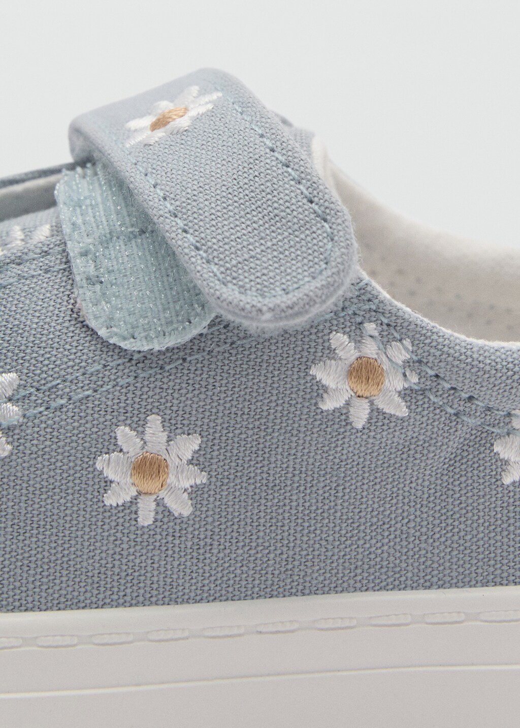 Velcro fastening straps sneakers - Sky Blue