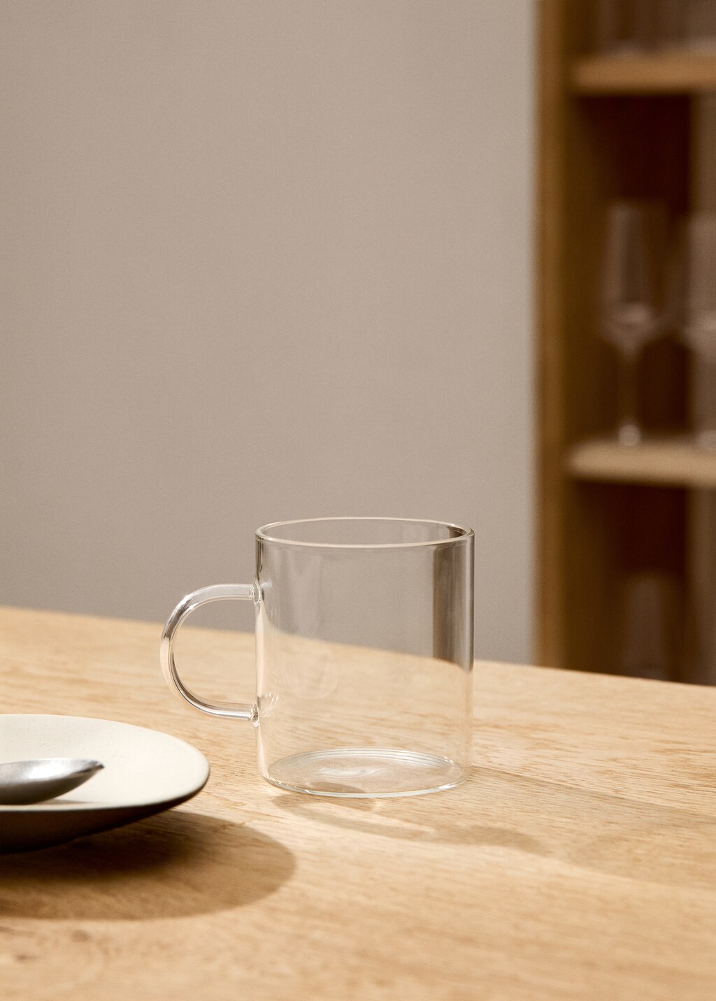Borosilicate coffee cup 150ml - Ice Grey