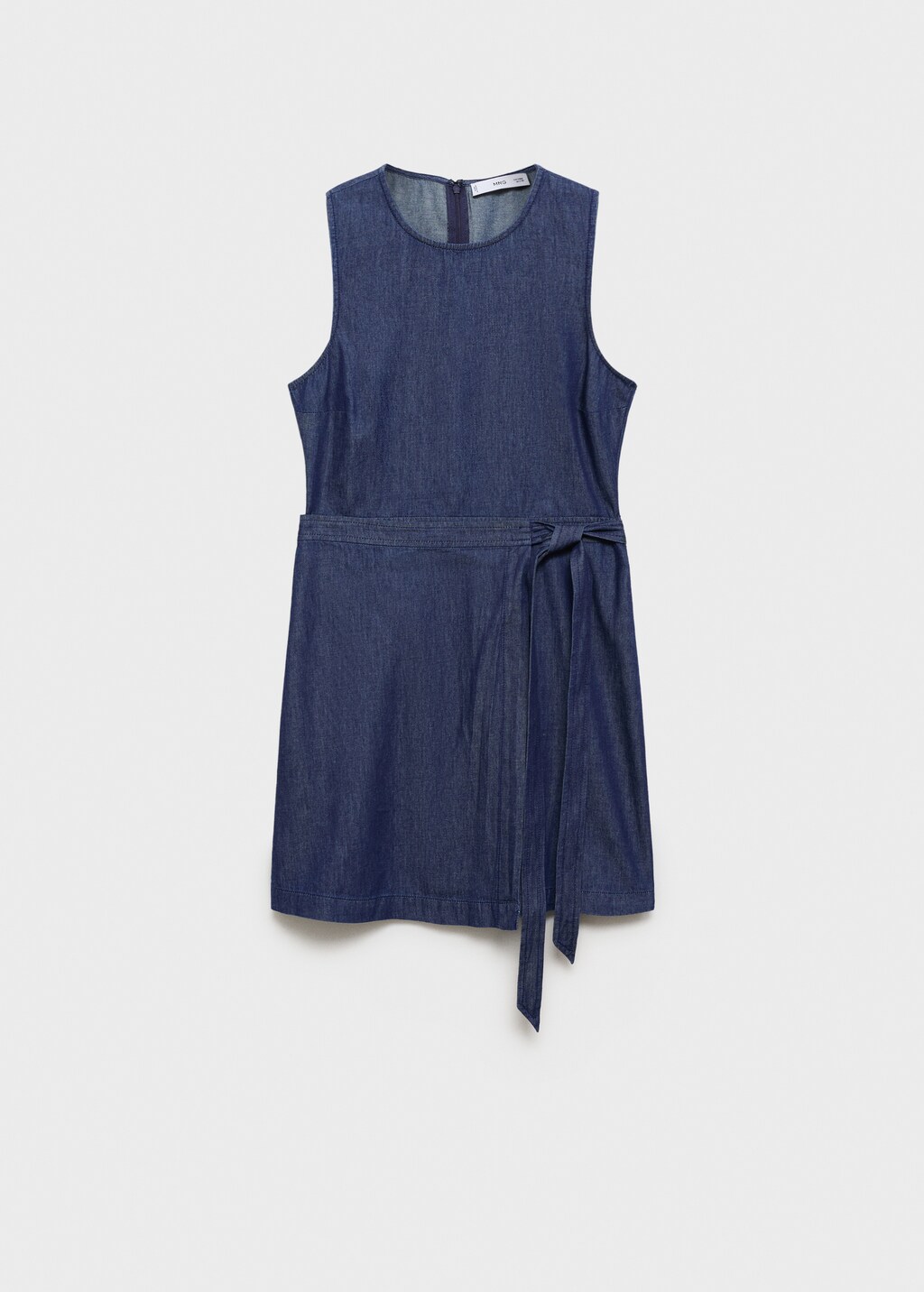 Denim wrap dress - Dark Blue