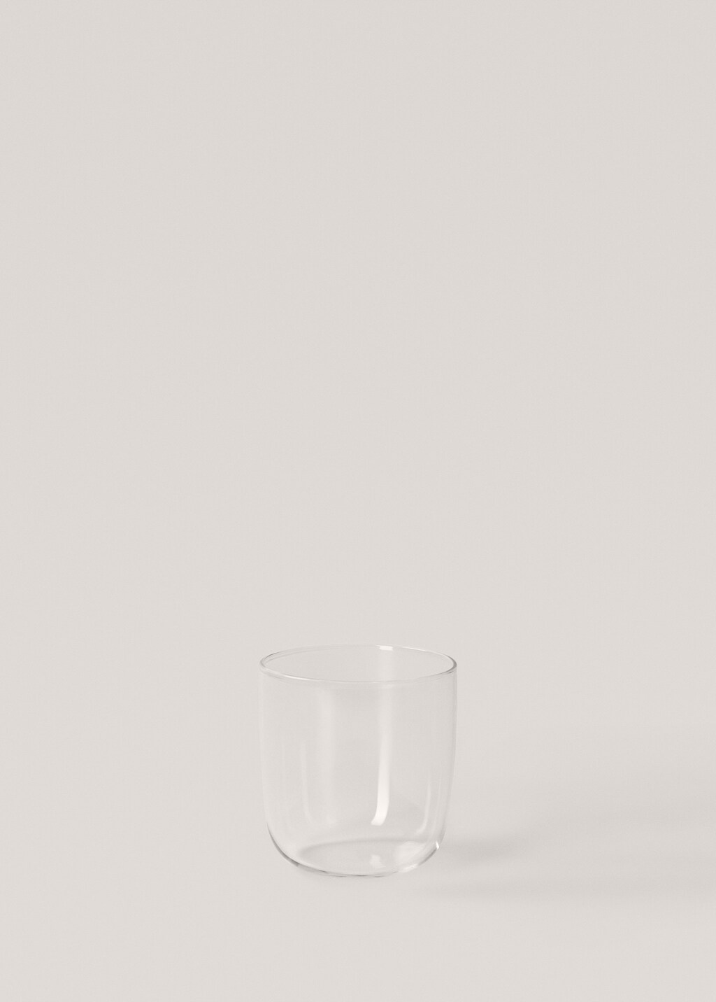 100% glass tumbler - Ice Grey