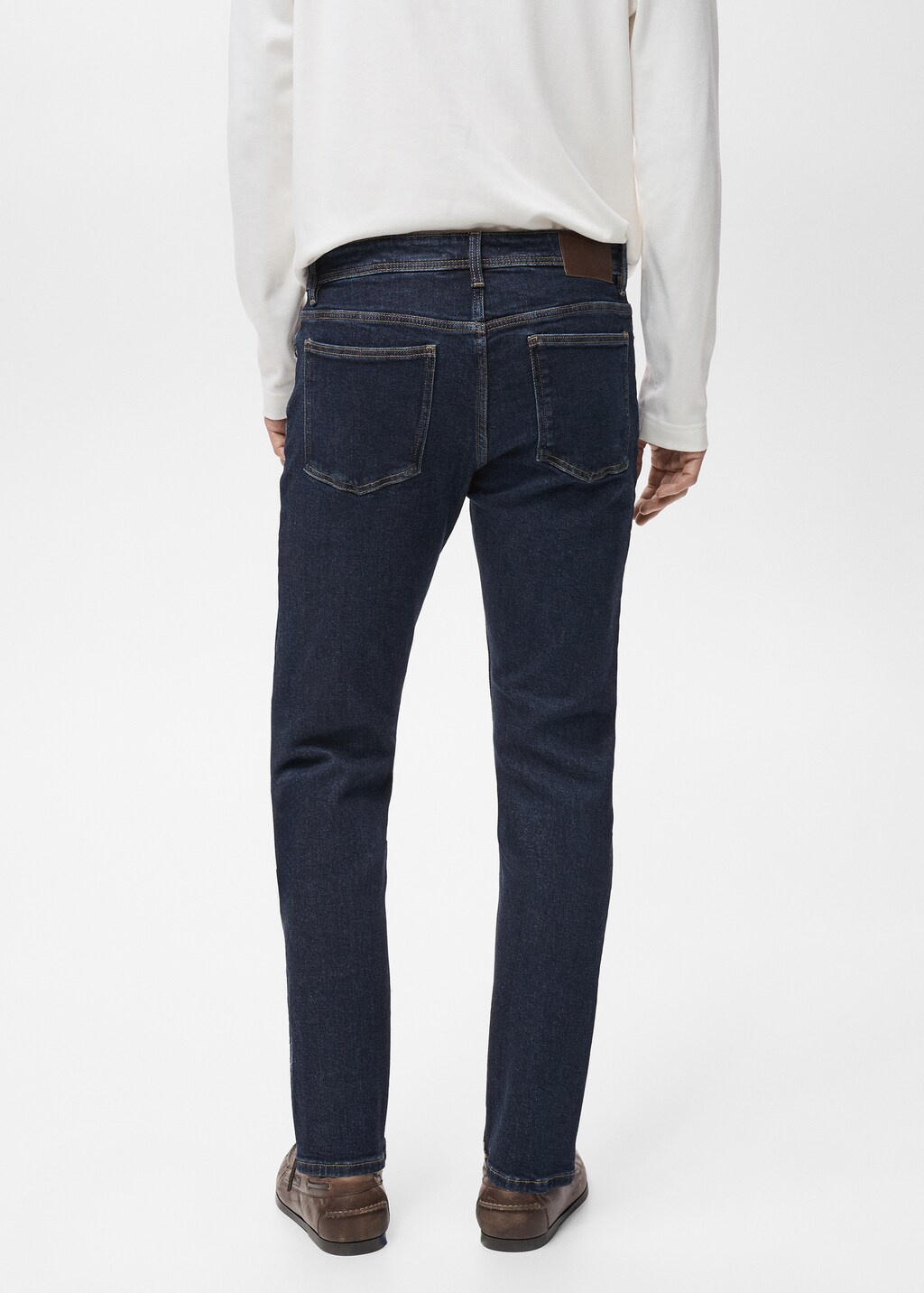 Slim fit black Jan jeans - Black denim