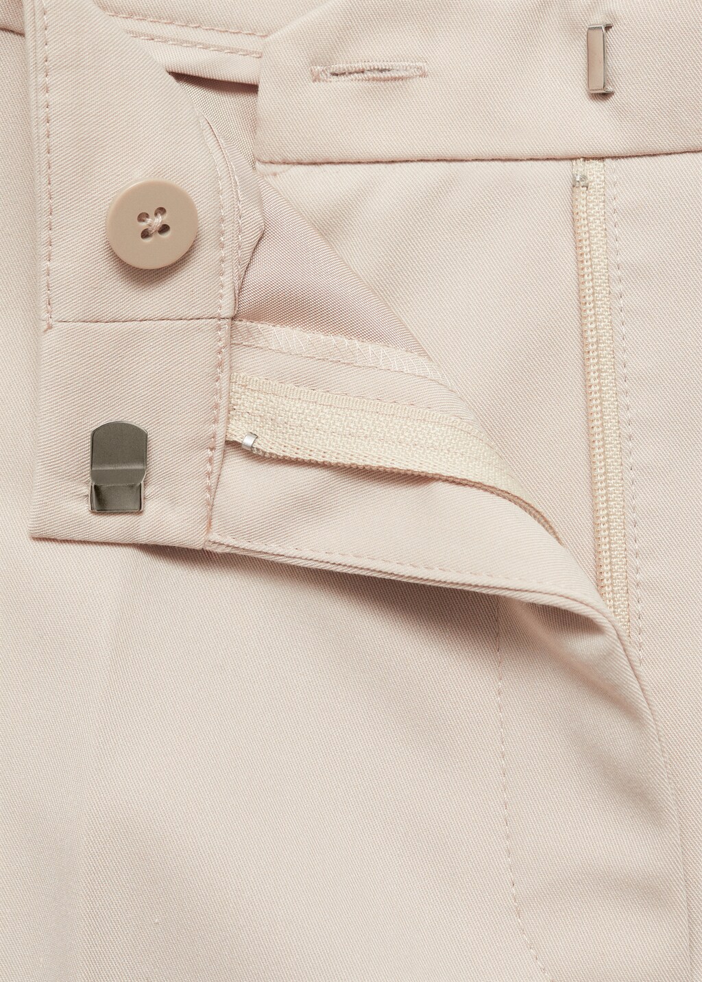 Straight suit trousers - Black