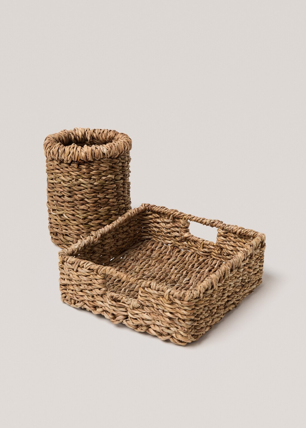 Nature fibers napking holder - Brown