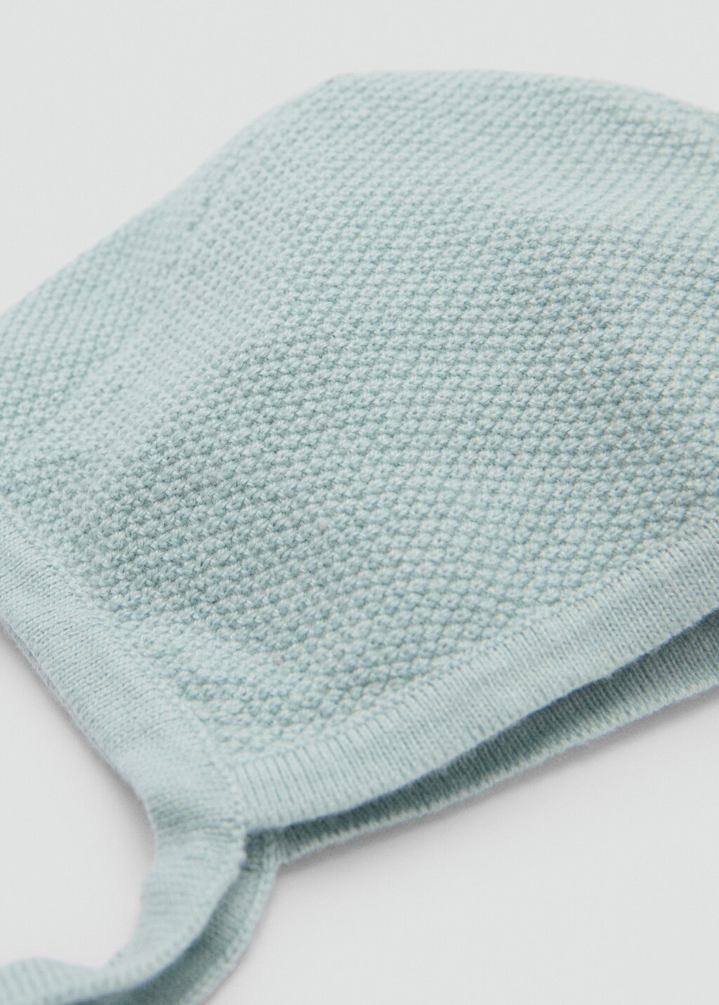 Knitted bonnet - Mint Green
