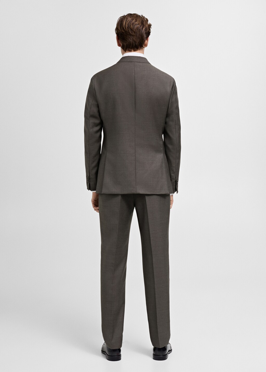 Venice 100% virgin wool suit jacket - Grey