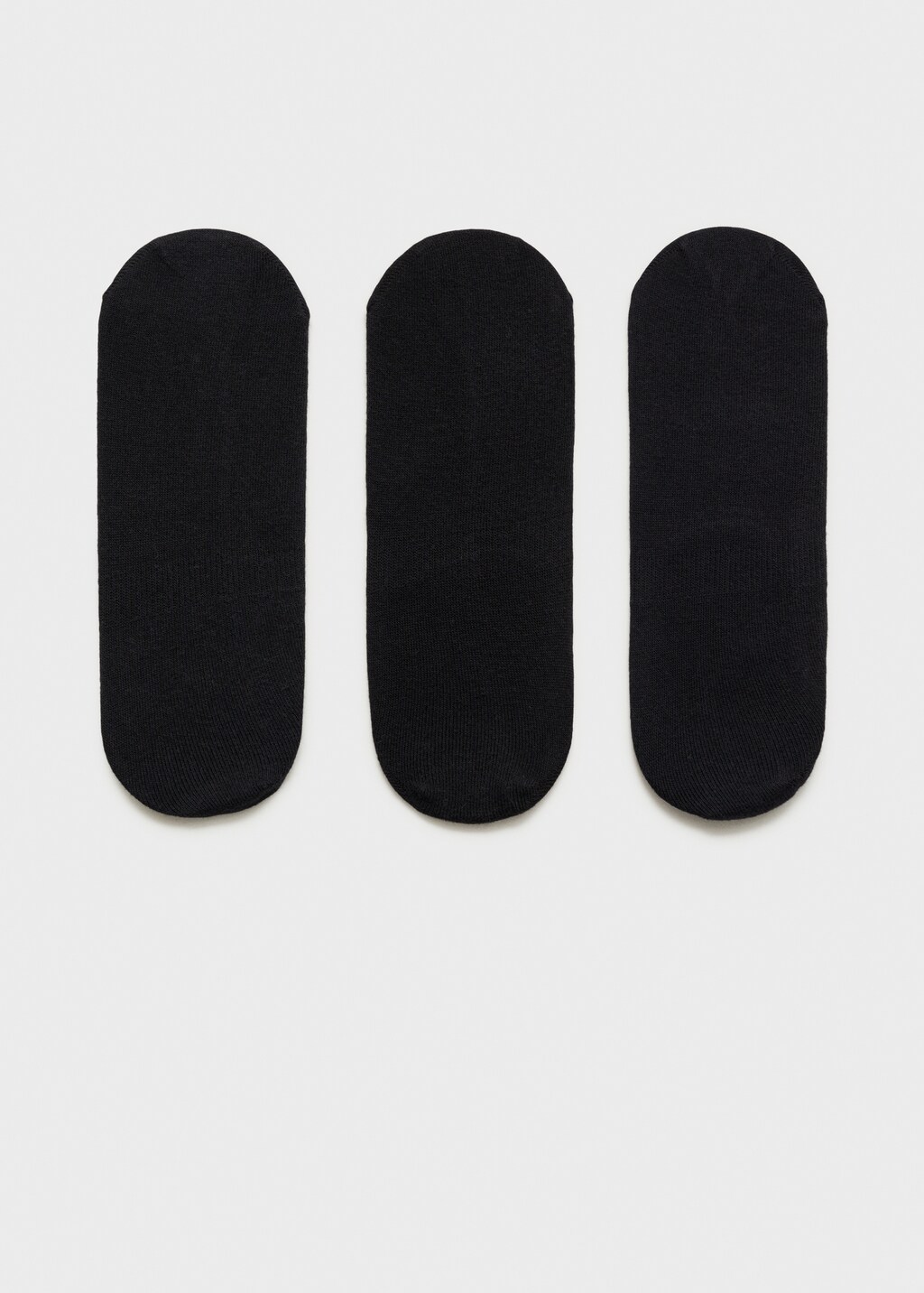 Pack of 3 cotton socks - Black