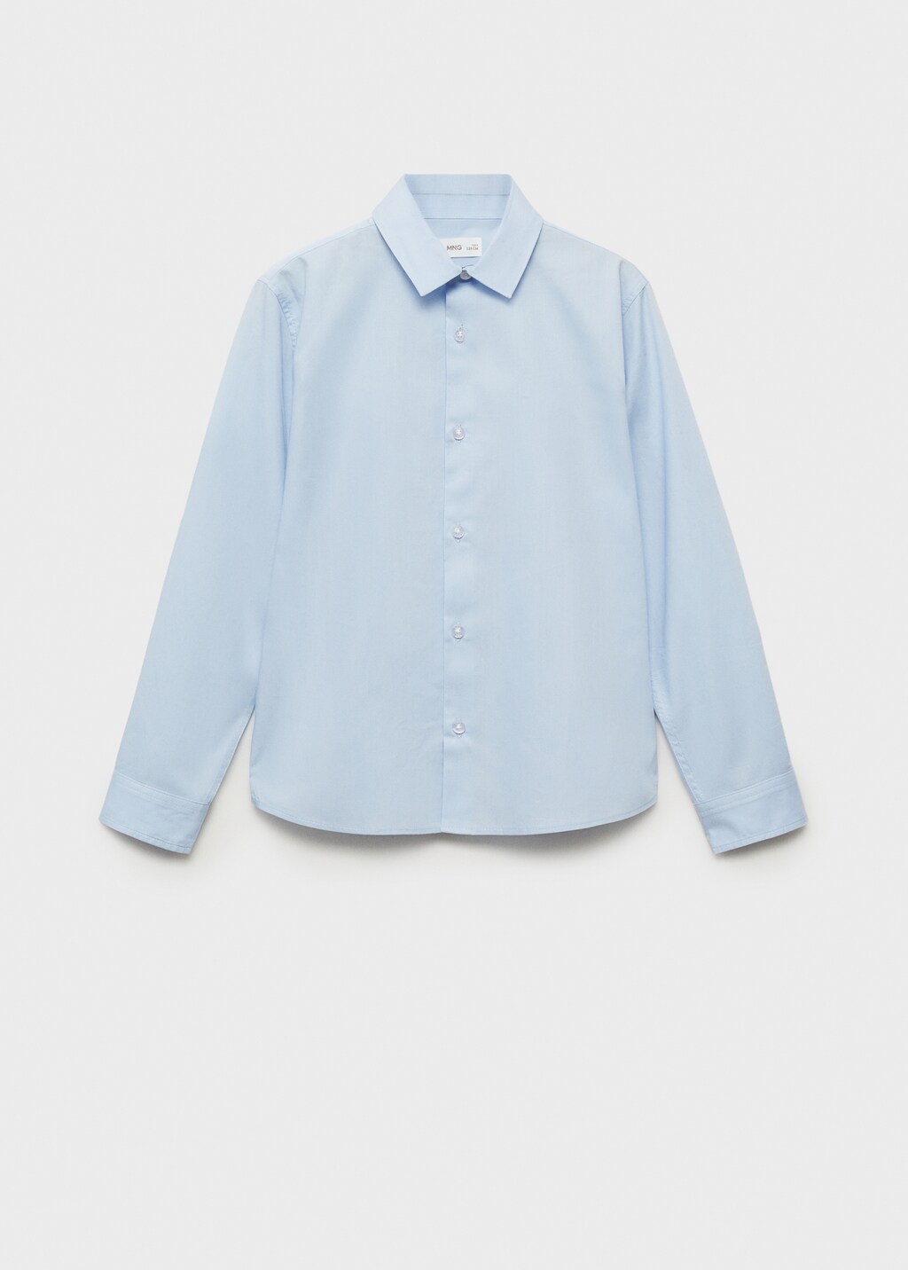 100% cotton dress shirt - Sky Blue