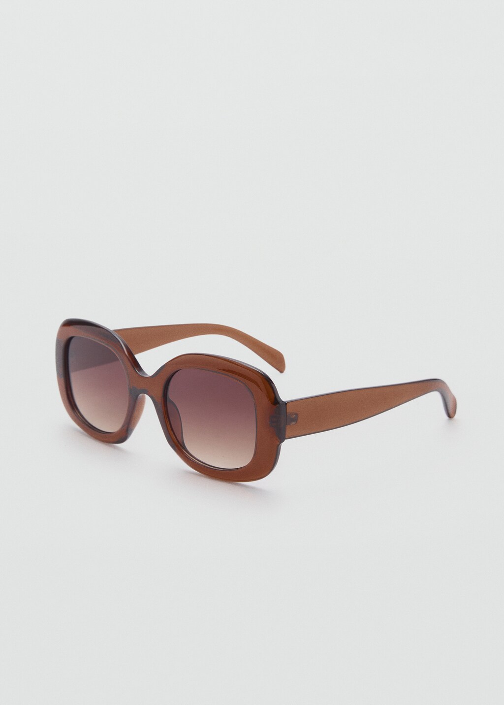 Squared frame sunglasses - Black